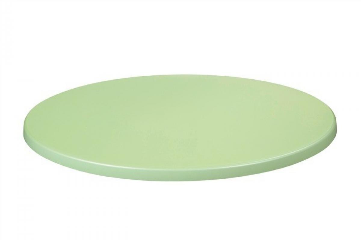 Tablero de mesa Topalit, VERDE 405, 70 cms de diámetro.