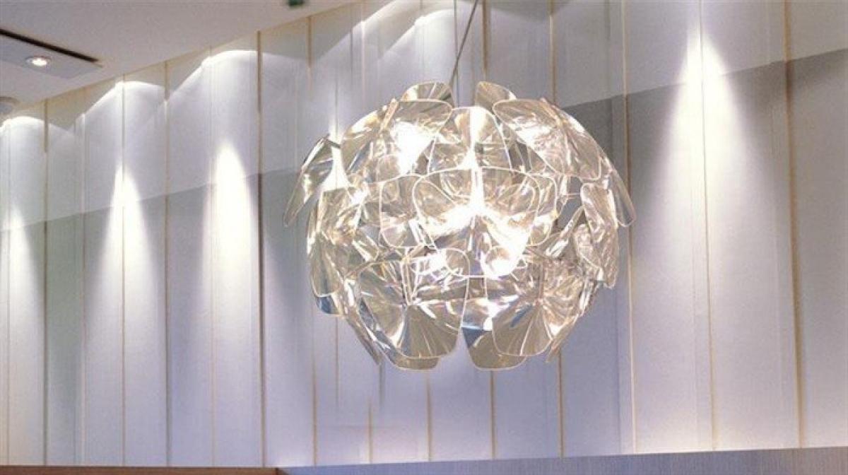 Lámpara BOREAL, colgante, acrilica transparente