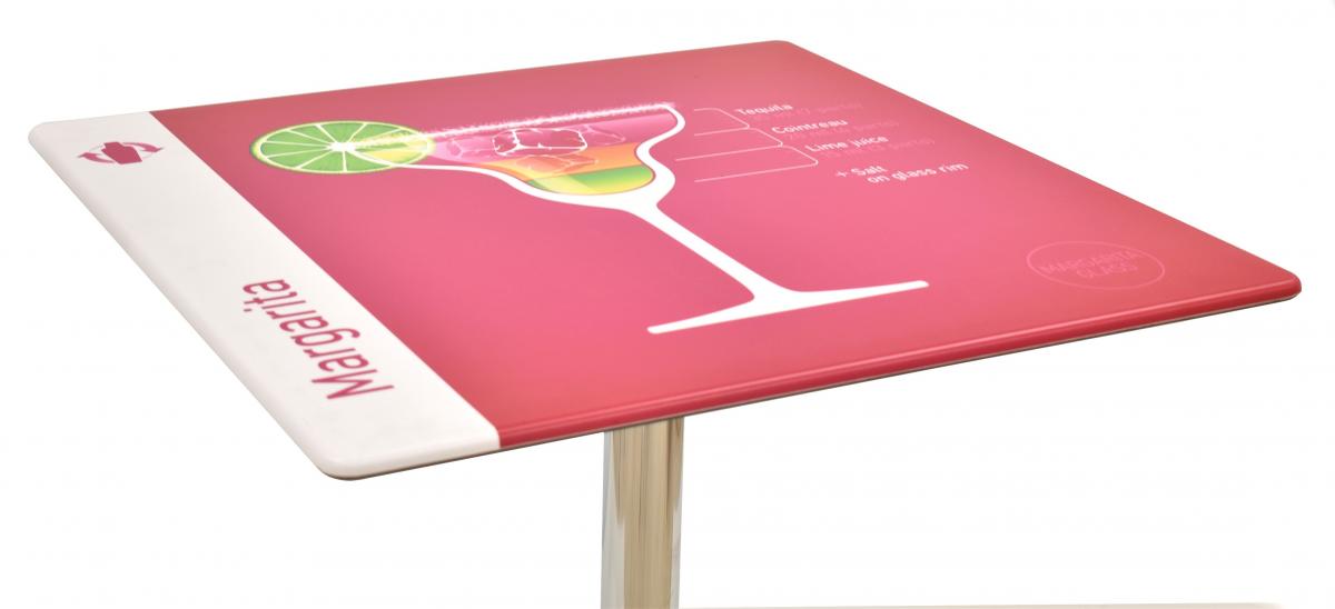 Tablero de mesa Smartline, DESIGNLINE 9033, 70 x 70 cms