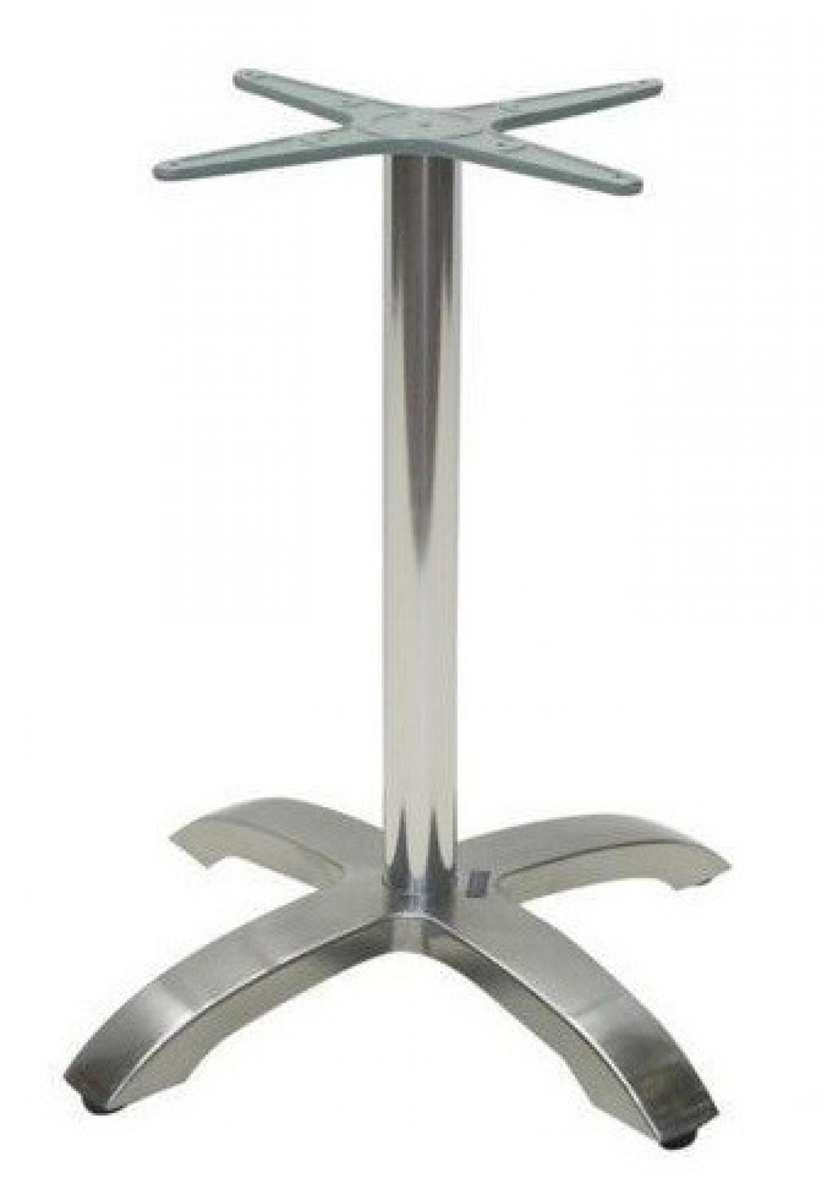 Base de mesa MILAN, 4 brazos, aluminio