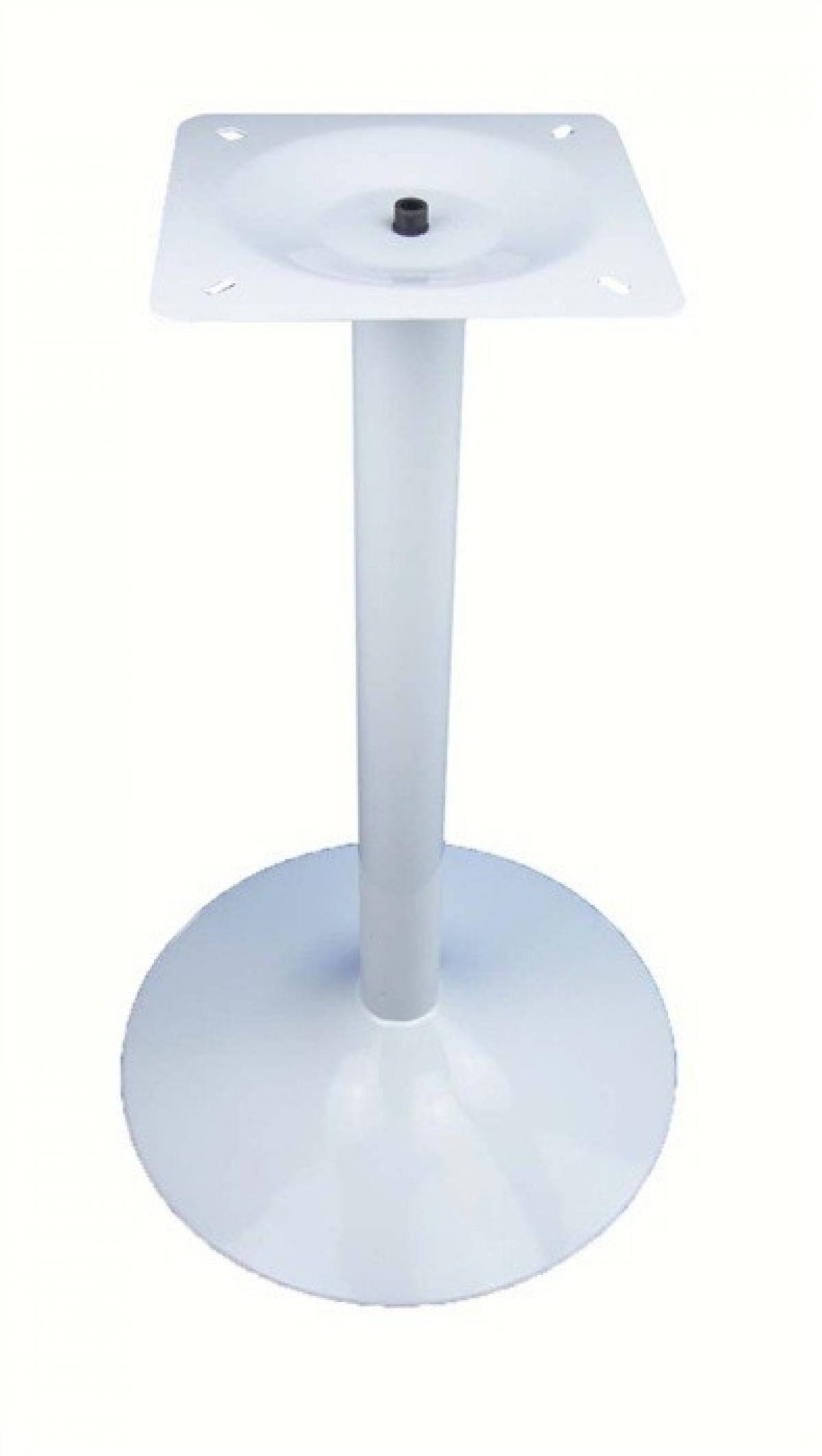 Base de mesa CRISS, blanca, base de 45 cms de diámetro, altura 73 cms