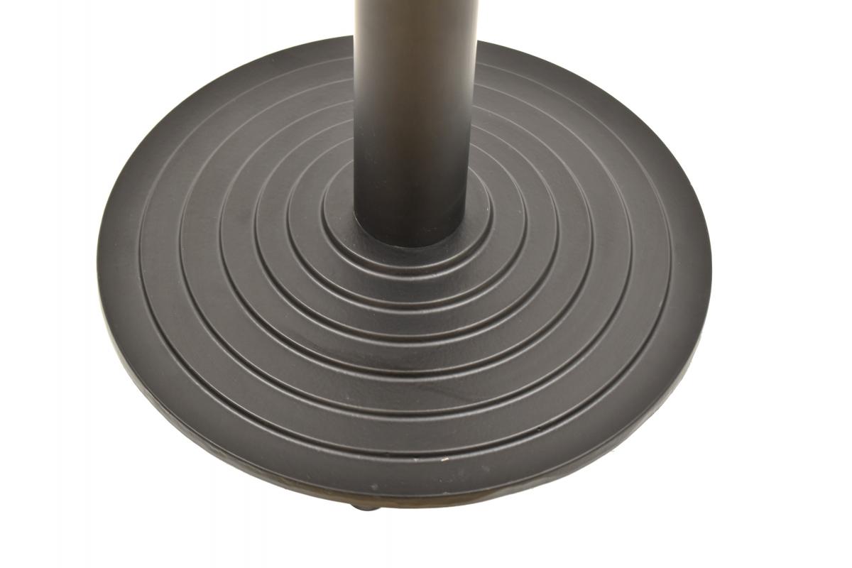 Base de mesa EBRO, negra, 43 cms de diámetro, altura 72 cms ( Ver también 110.BEBRNNE72 )