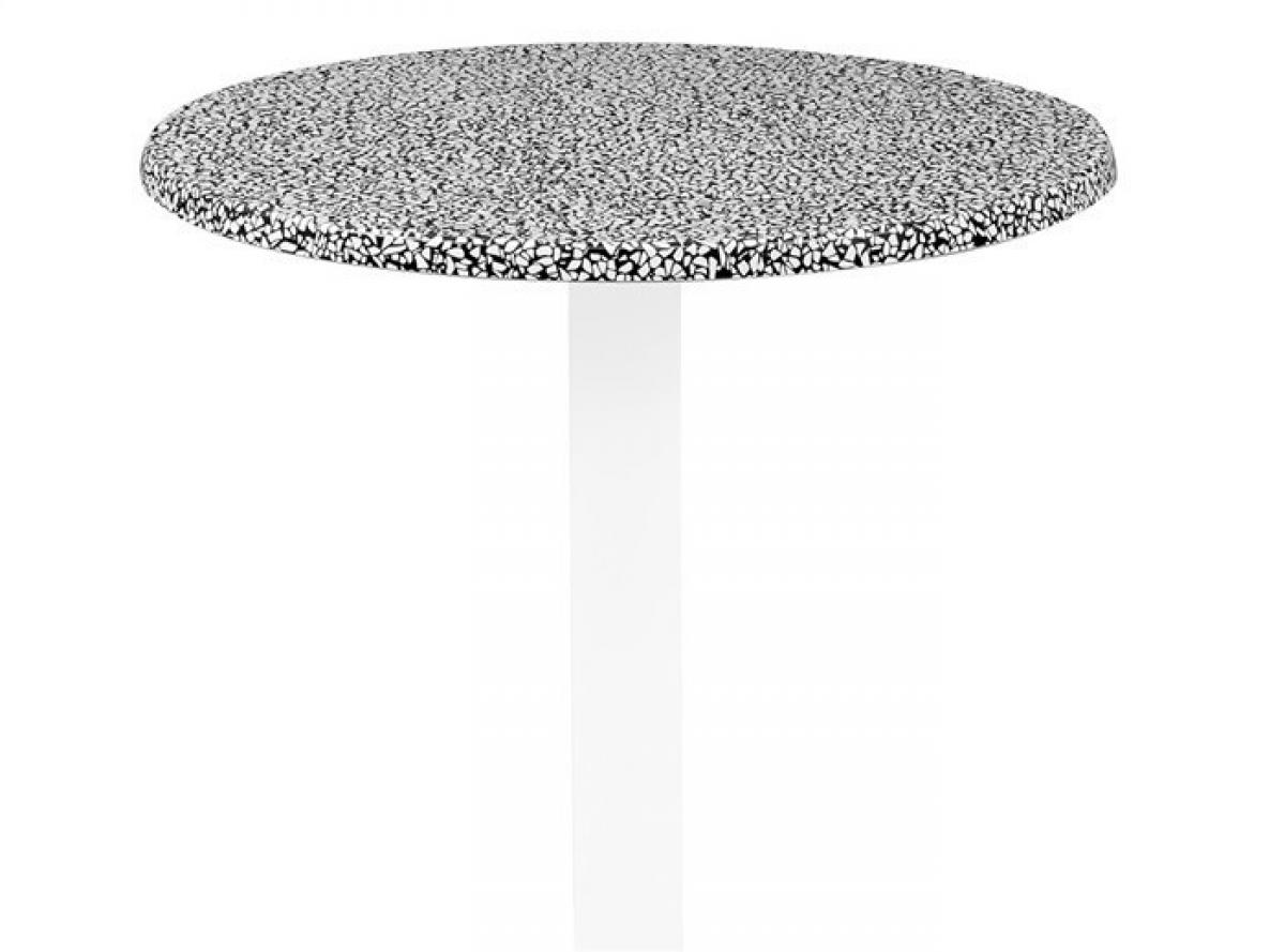 Tablero de mesa Werzalit Alemania, PIAZZA 102, 60 cms de diámetro.