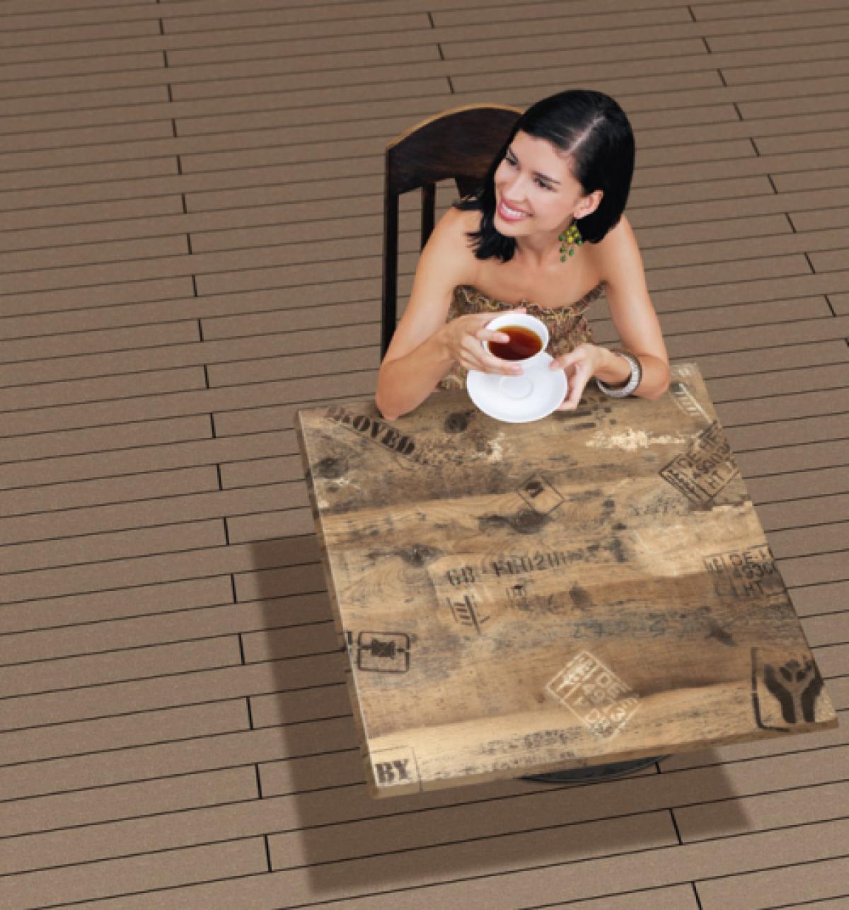 Tablero de mesa Werzalit-SM, EX WORKS 122, 80 x 80 cms