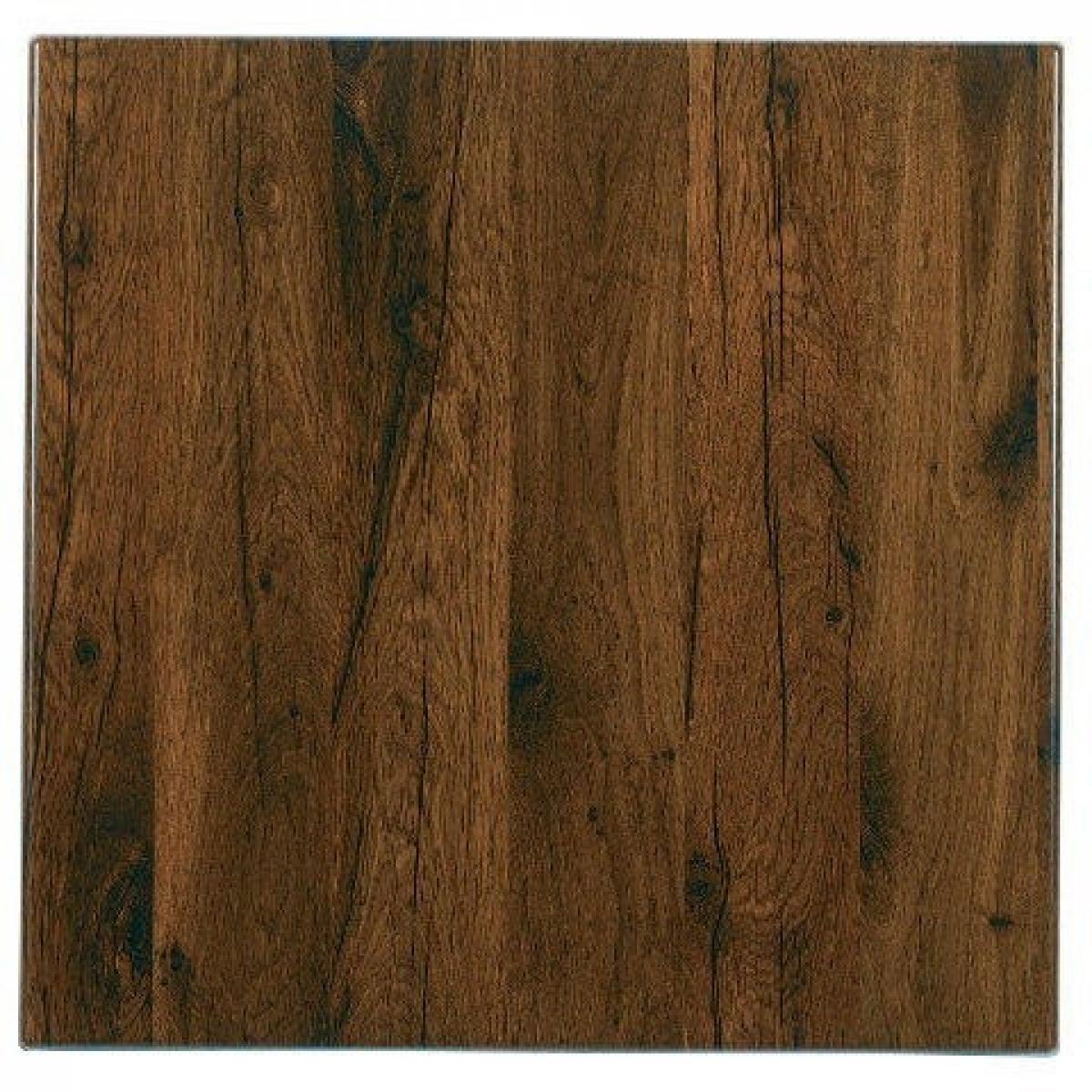 Tablero de mesa Werzalit-SM, ROBLE ANTIGUO 316, 80 x 80 cms