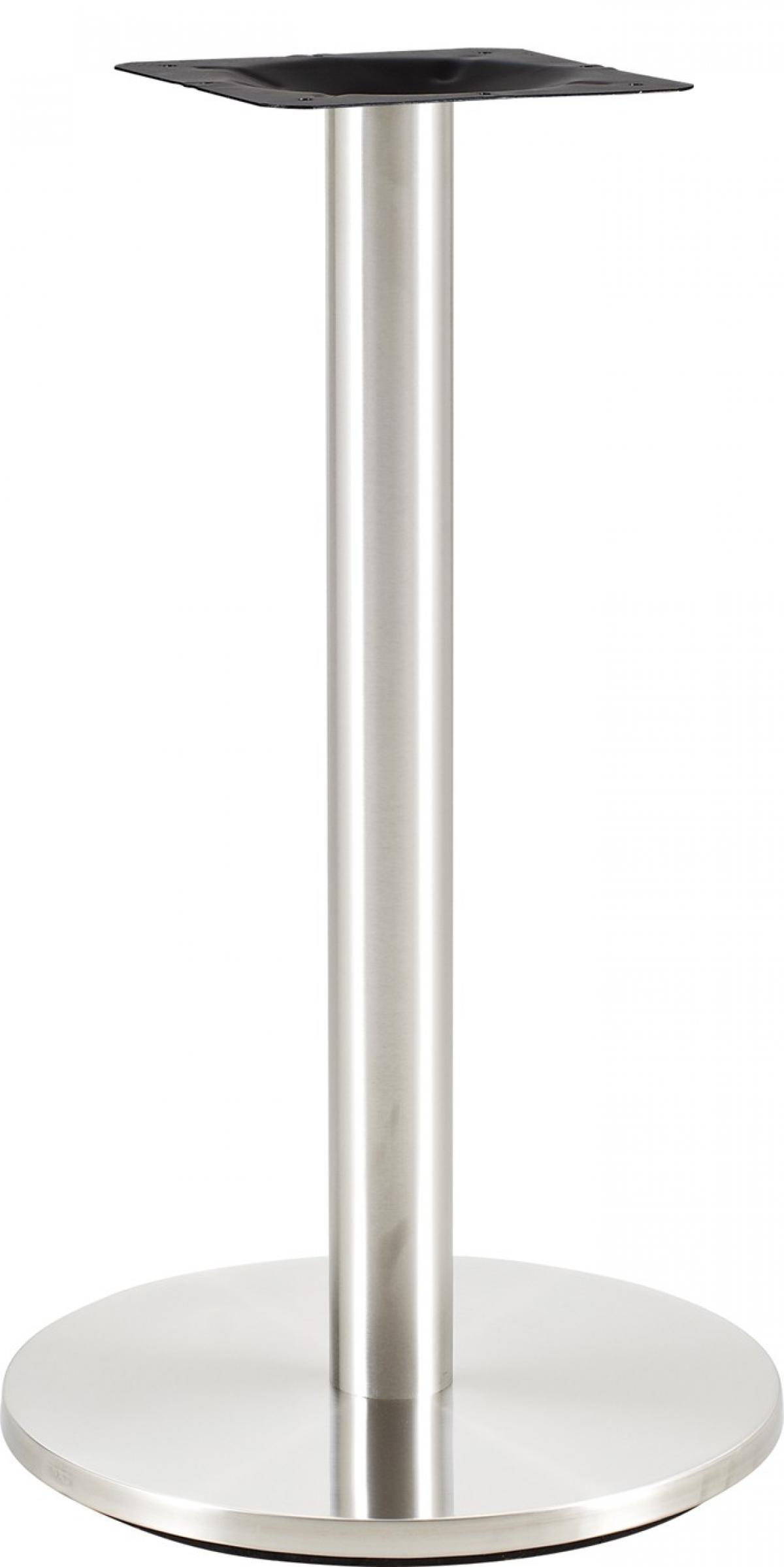 Base de mesa BENAGIL, acero inoxidable, 45 cms de diámetro, altura 72 cms