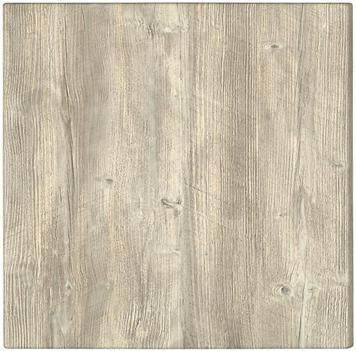 Tablero de mesa Werzalit-SM, PONDEROSA BLANCO 178, 70 x 70 cms