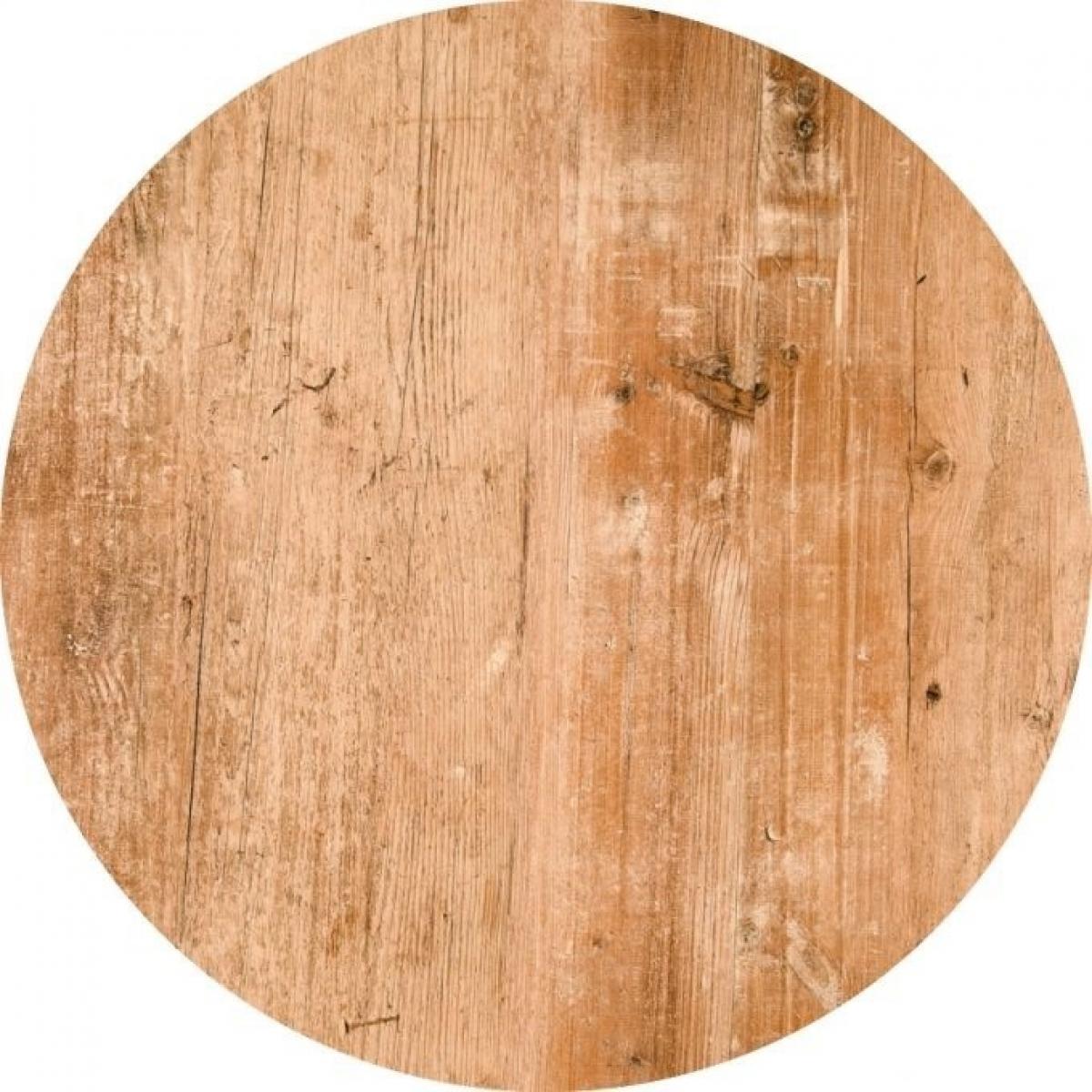Tablero de mesa Werzalit-SM, FINDUS 295, 70 cms de diámetro.