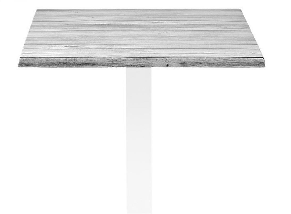Tablero de mesa Werzalit Alemania, ANTIQUE WHITE 202, 80 x 80 cms