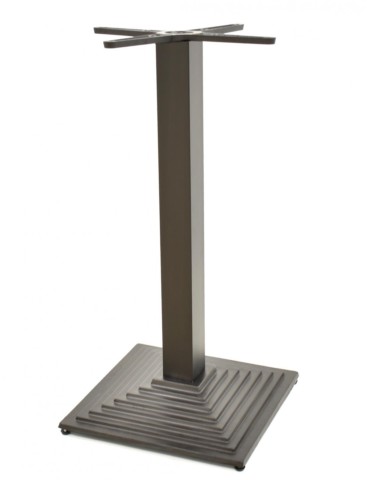 Base de mesa ELBA, negra, base de 44x44 cms, altura 72 cms