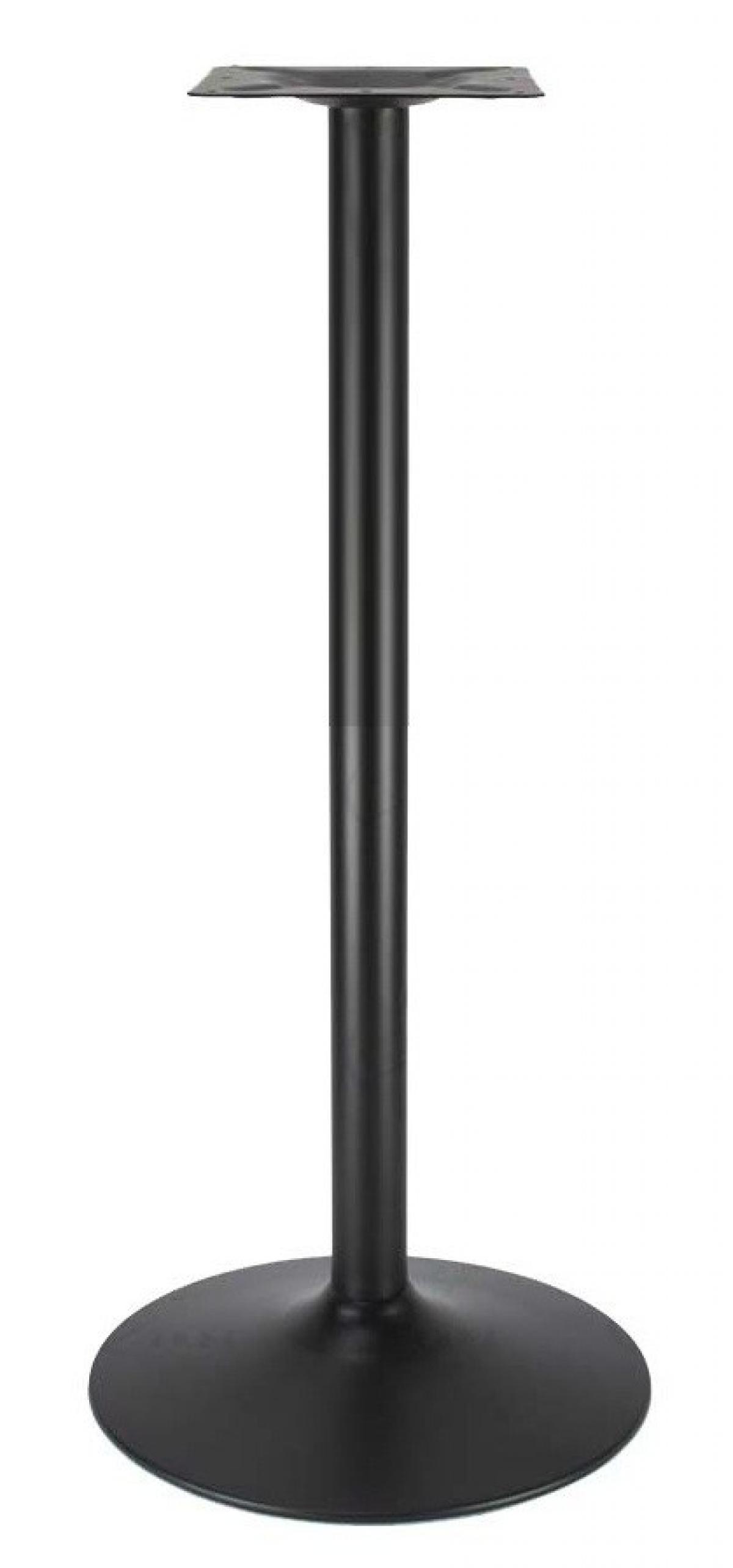 Base de mesa CRISS, alta, negra, base de 45 cms de diámetro, altura 110 cms