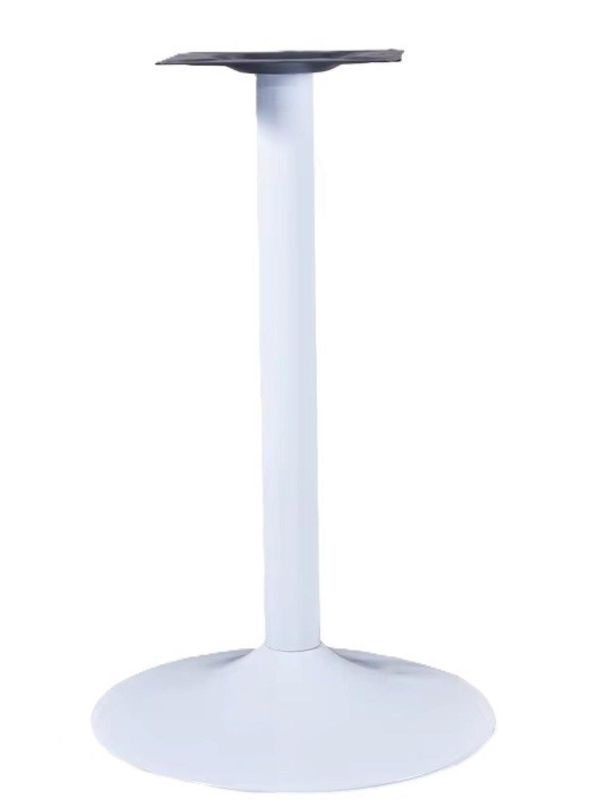 Base de mesa CRISS, blanca, base de 45 cms de diámetro, altura 73 cms