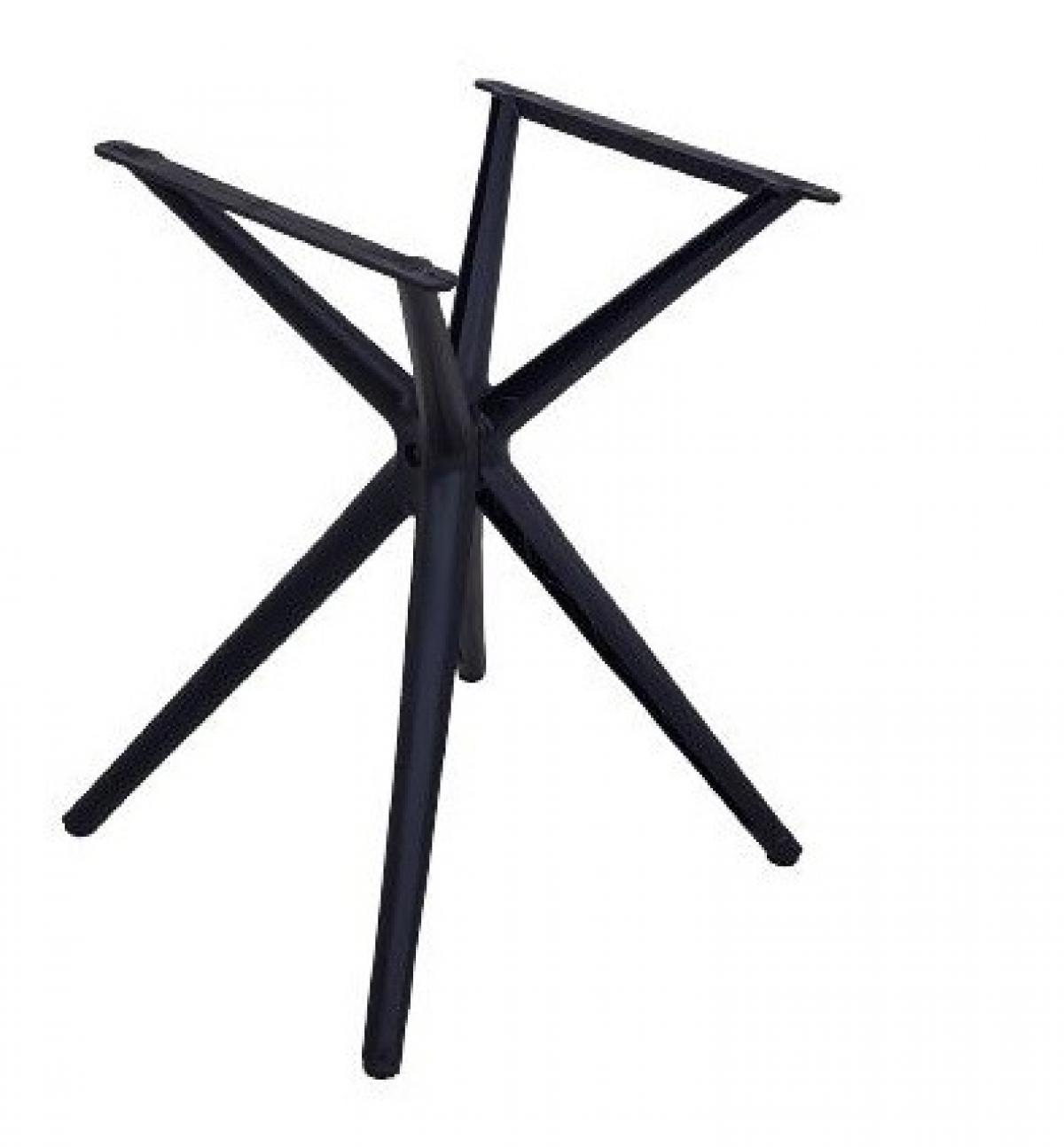 Base de mesa OASIS, resina negra , altura 72 cms