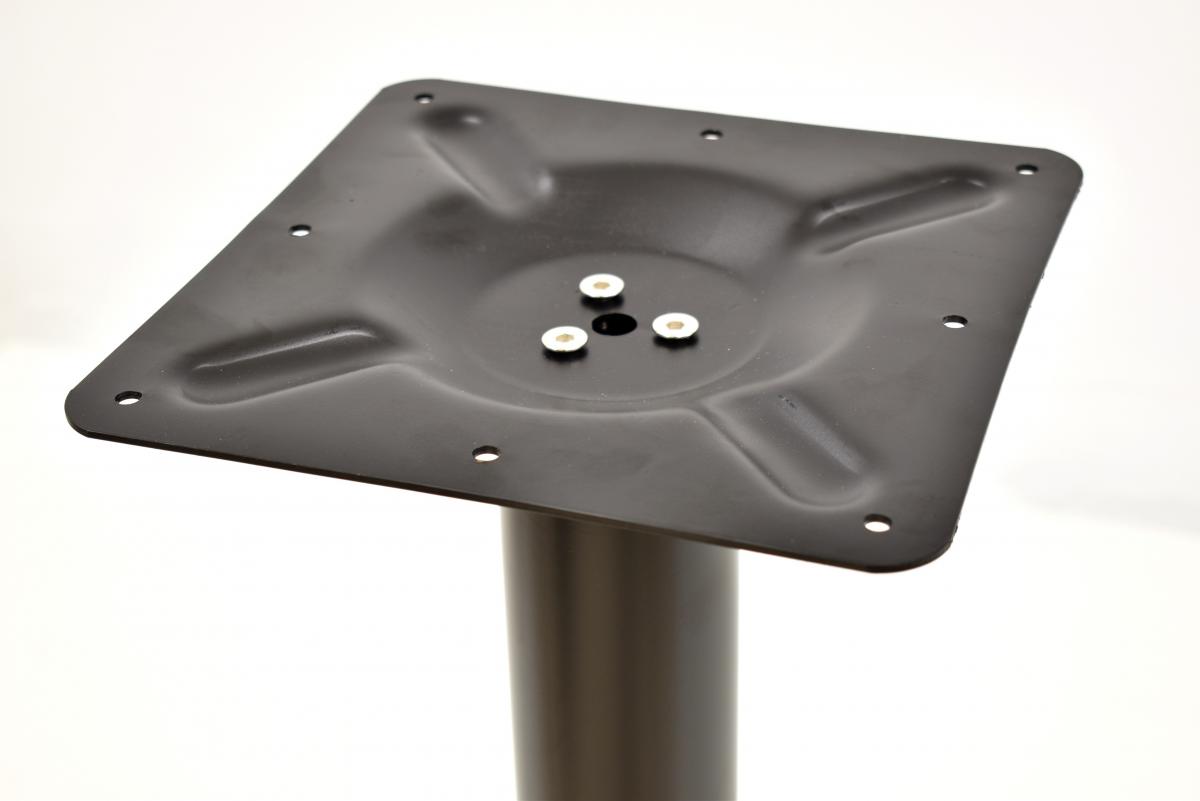 Base de mesa BOHEME, alta, negra, 43 cms de diámetro, altura 115 cms