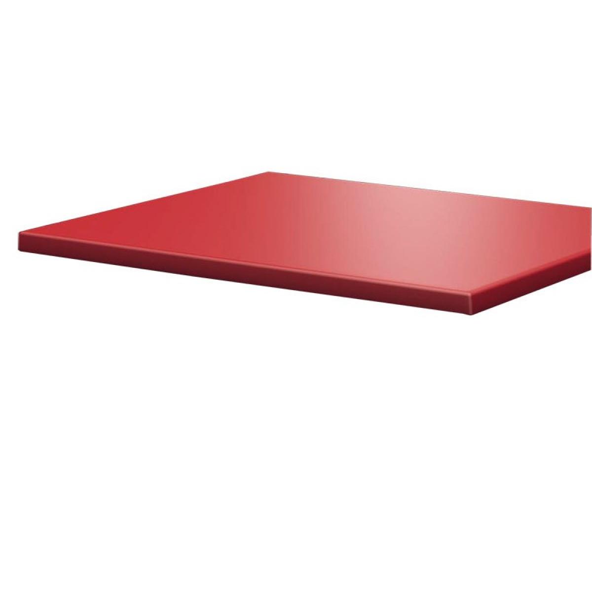 Tablero de mesa Werzalit Alemania, ROJO 328, 110 x 70 cms
