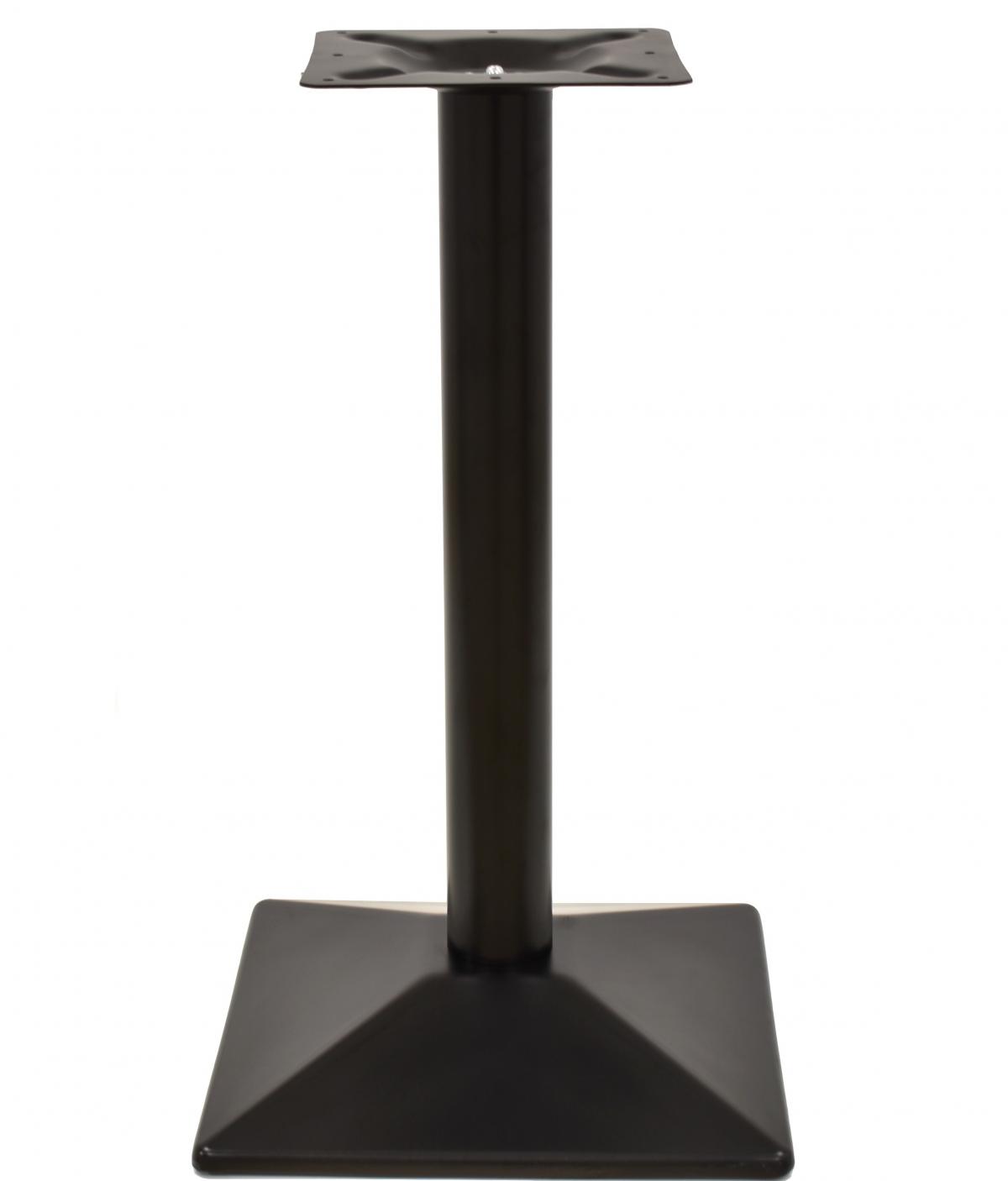 Base de mesa SOHO, negra, base de 40 x 40 cms, altura 72 cms