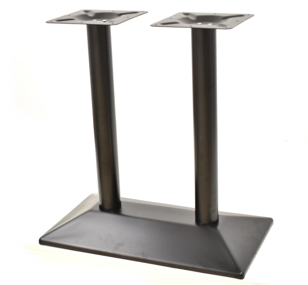 Base de mesa SOHO, rectangular, negra, base de 70 x 40 cms, altura 72 cms