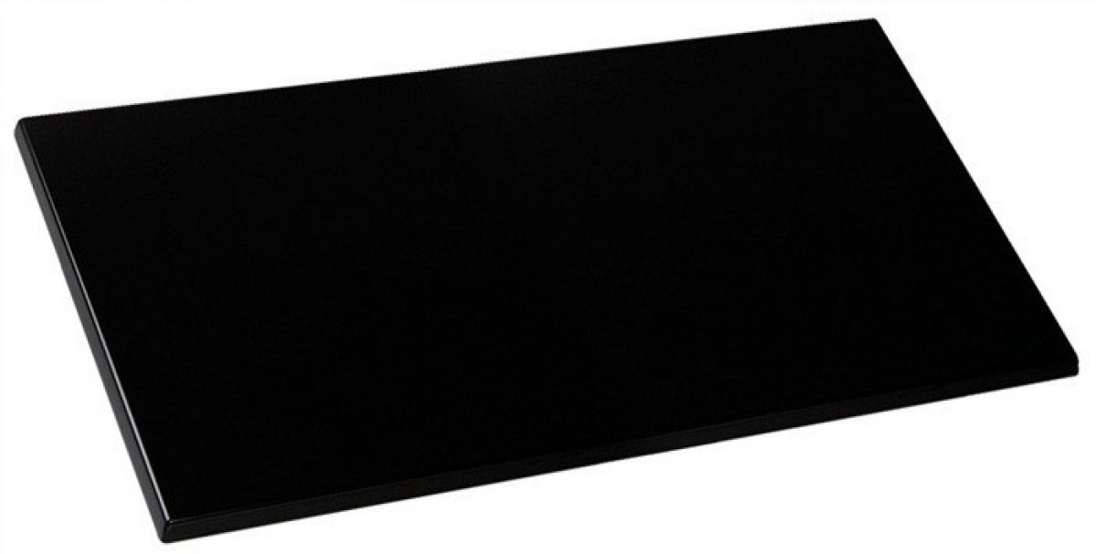 Tablero de mesa Werzalit SM, NEGRO 55, 110 x 70 cms