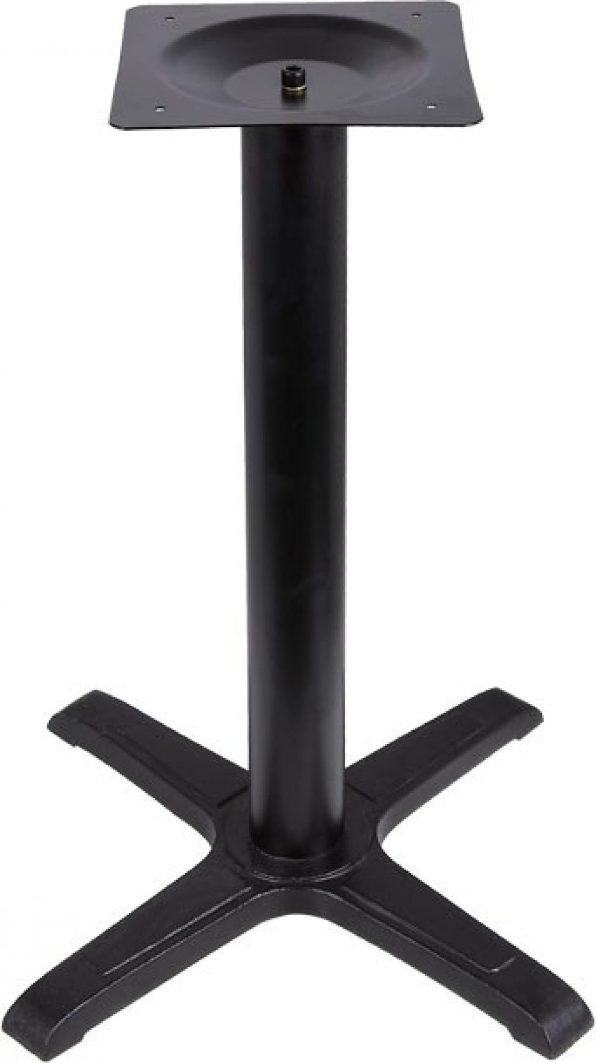 Base de mesa CARIBE, negra, base de 56 x 56 cms, altura 72 cms