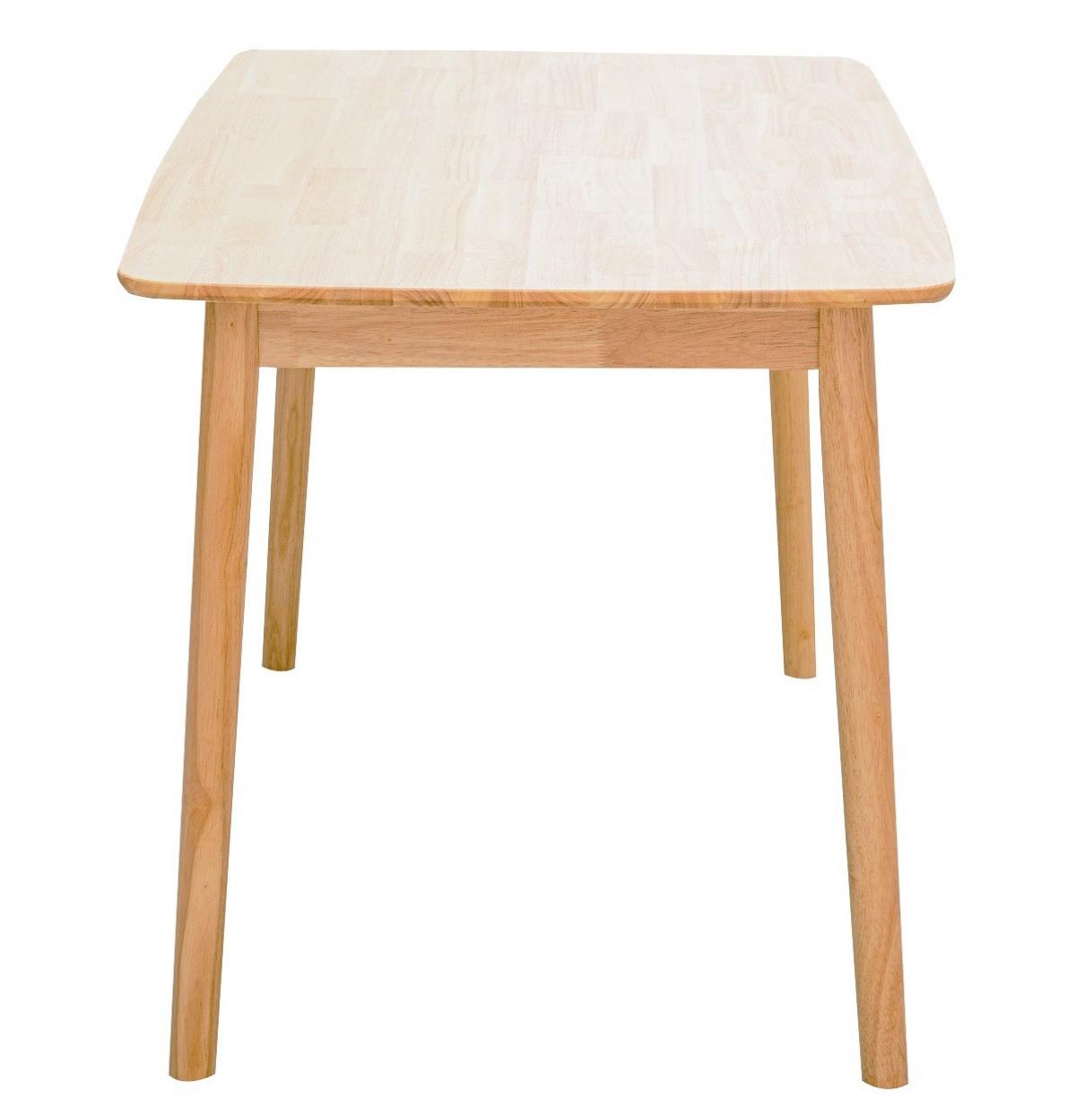 Mesa TRANSILVANIA, madera natural, 120 x 75 cms