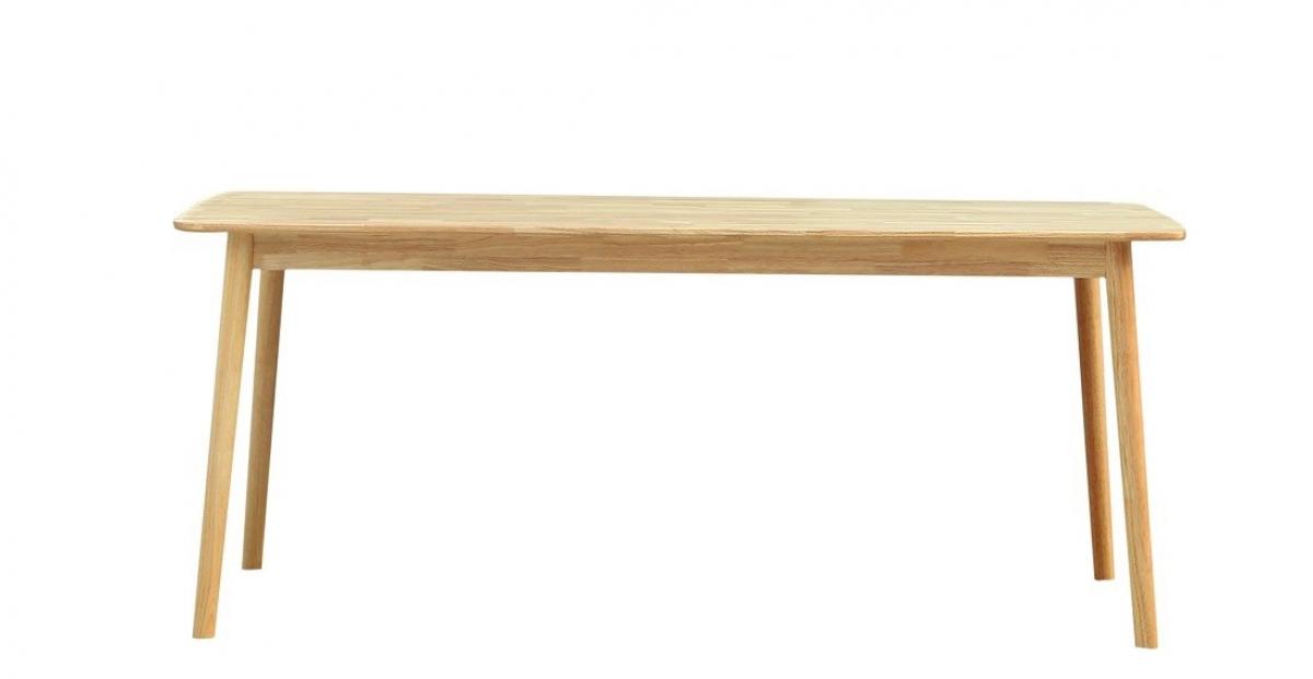 Mesa TRANSILVANIA, madera natural, 180 x 75 cms