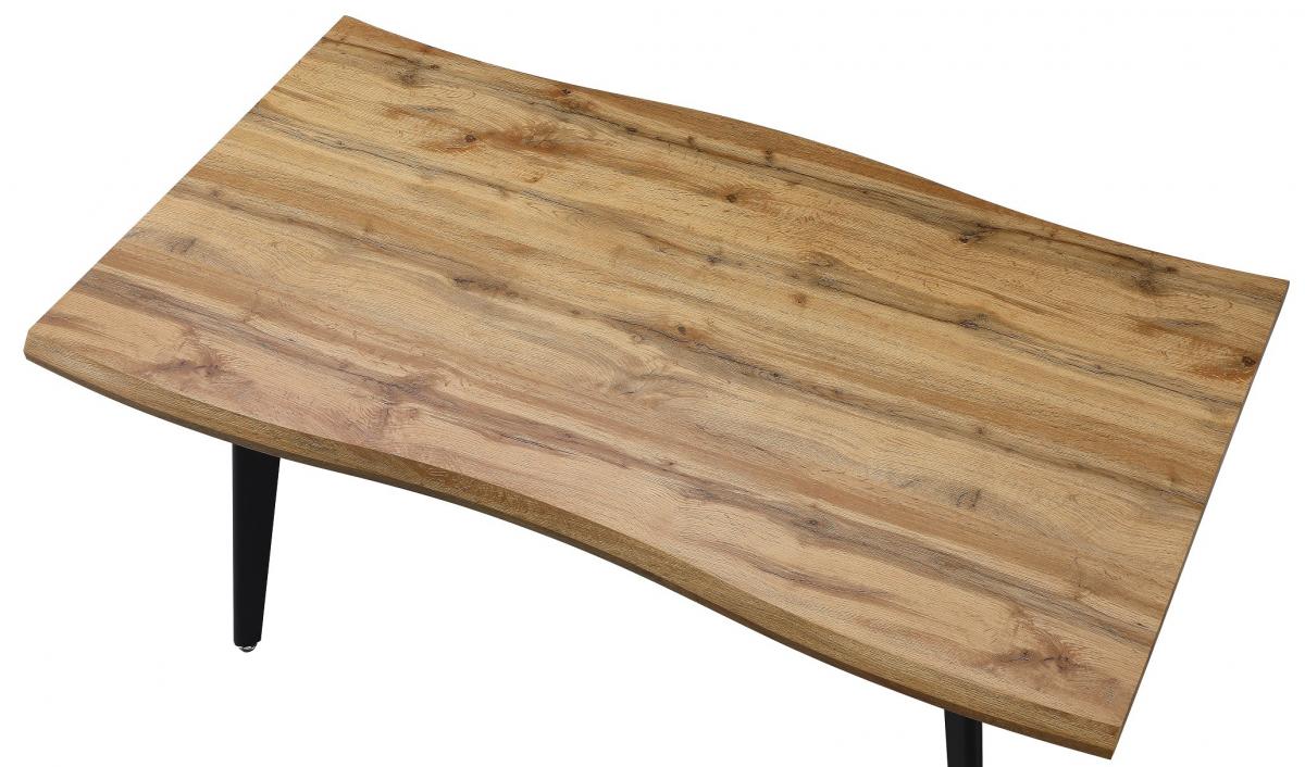 Mesa ANETO, metal, madera,160 x 90 cms