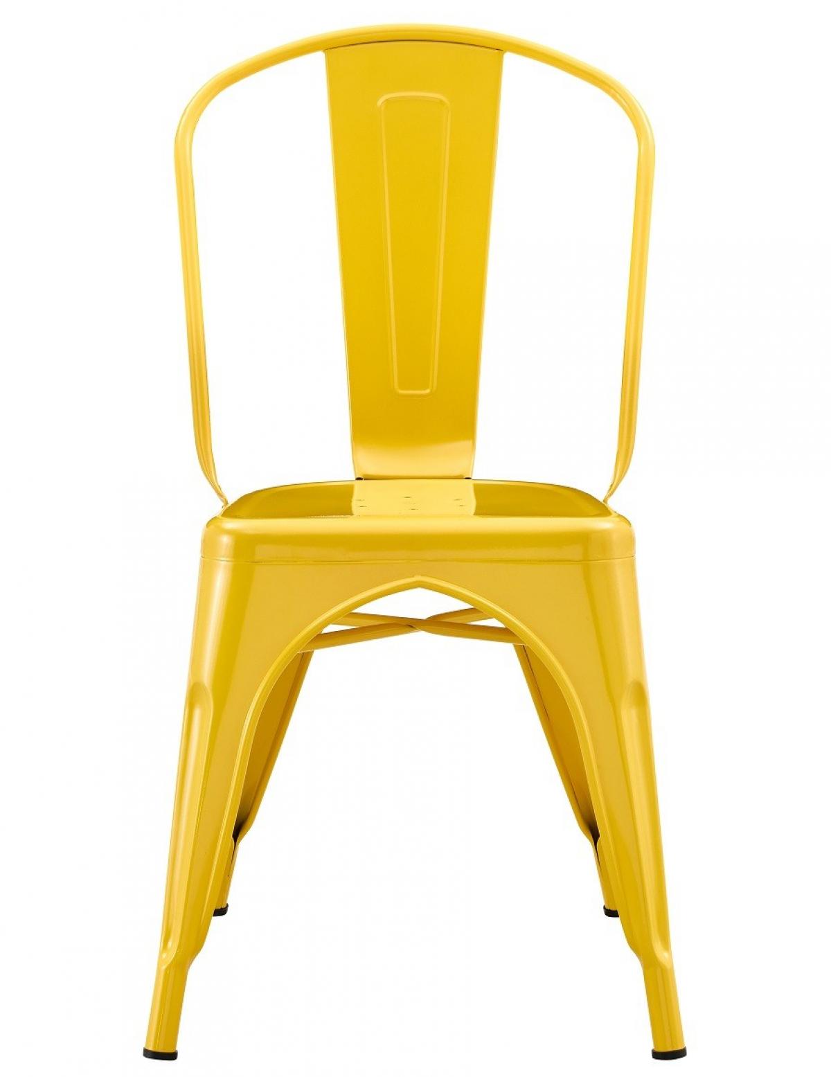 Silla TOL EK LIMITED, acero, amarilla