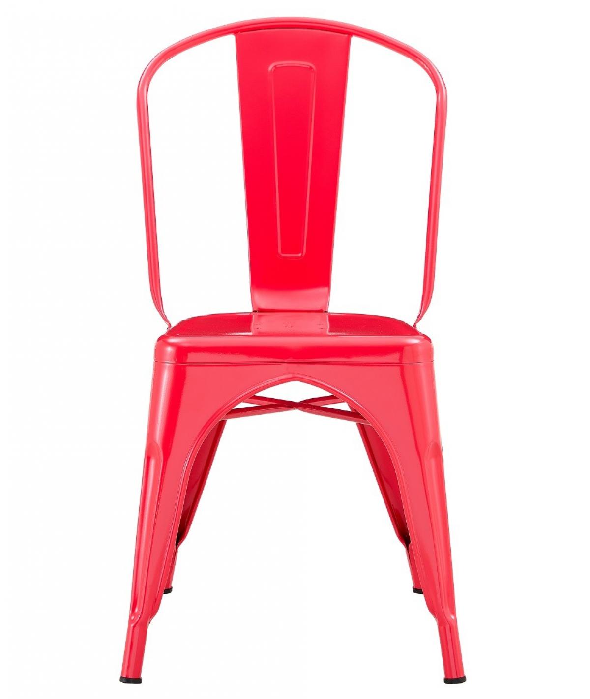 Silla TOL EK LIMITED, acero, rojo