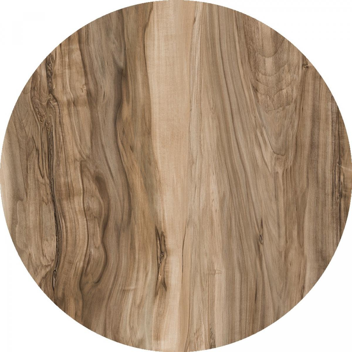 Tablero de mesa Werzalit WER-WOODART, Indian Shesman 4525, 60 cms de diámetro