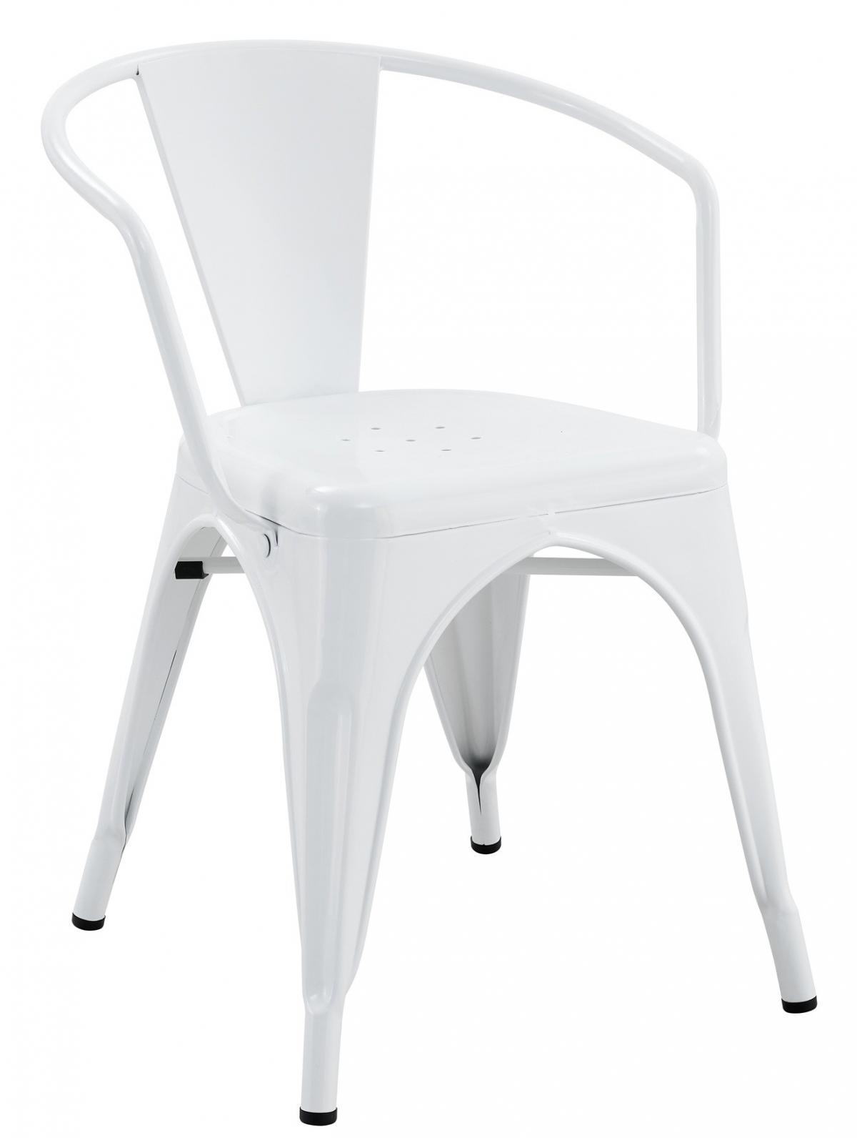 Sillón TOL EK LIMITED, acero, blanco