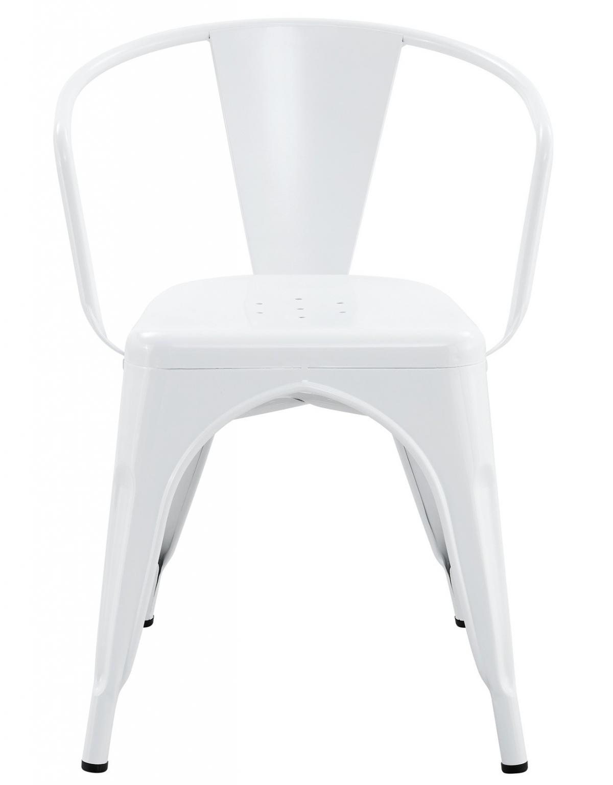 Sillón TOL EK LIMITED, acero, blanco