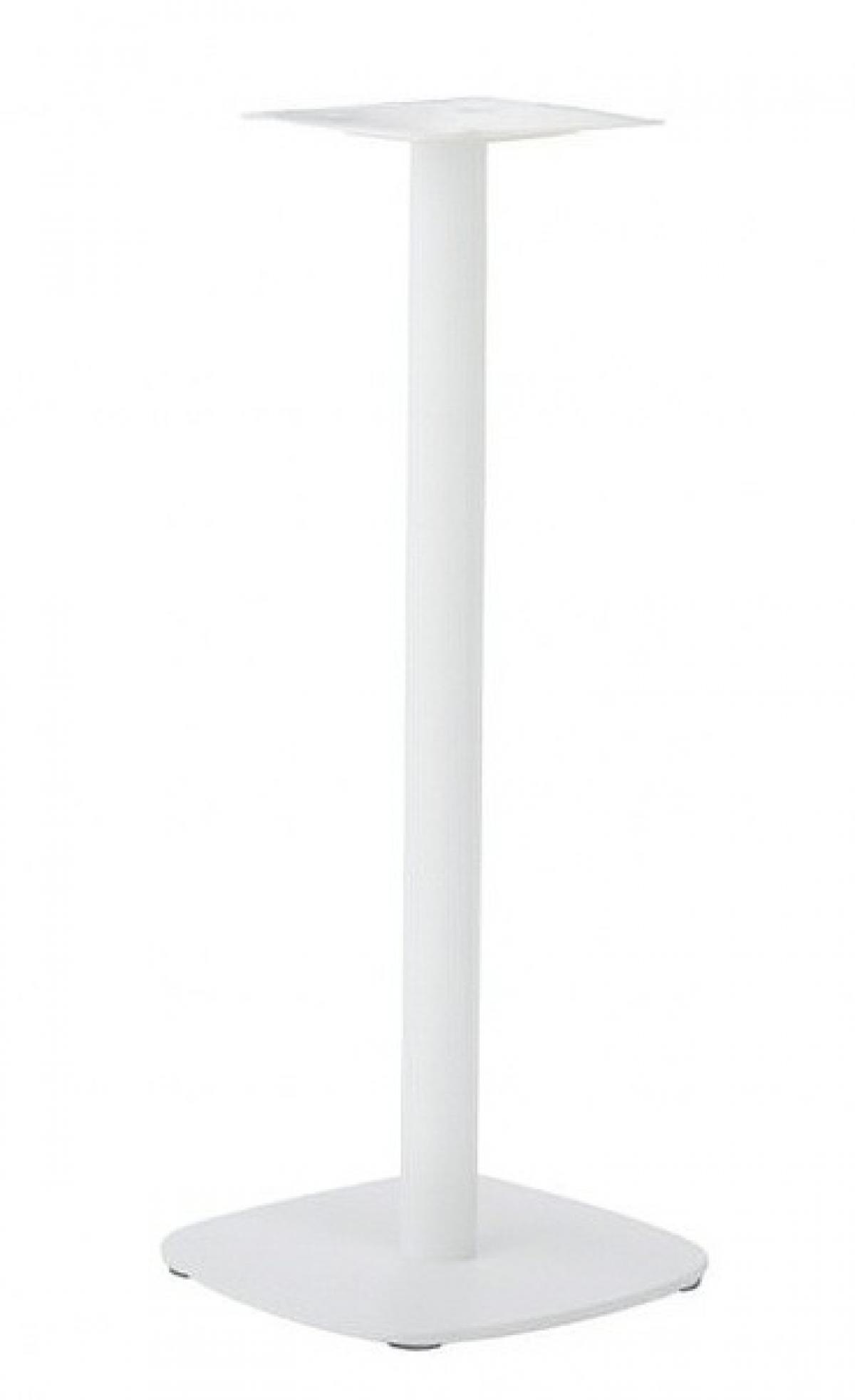 Base de mesa MAUTES 110, alta, blanca, base de 45 x 45 cms, altura 110 cms