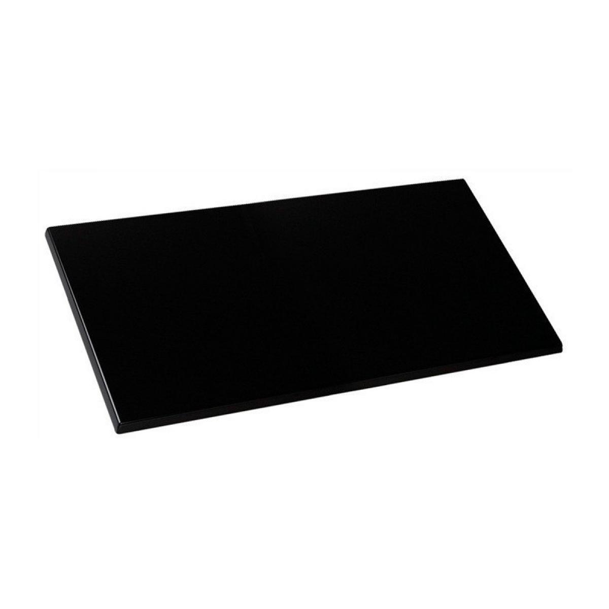 Tablero de mesa Werzalit WER-UNIART, Negro 3190, 110 x 70 cms