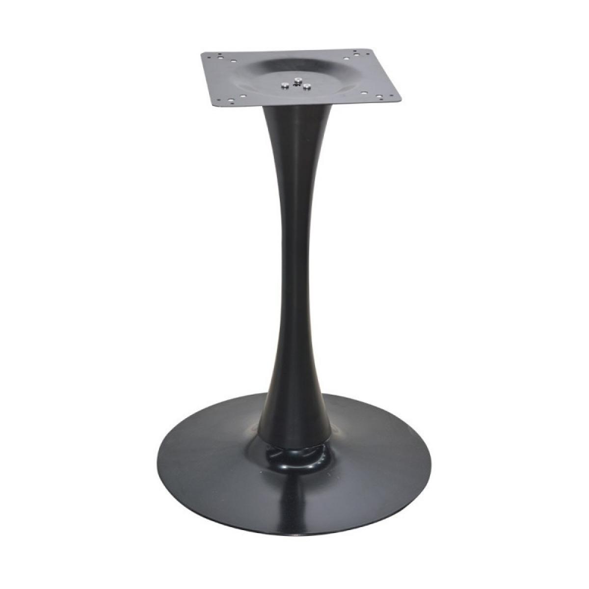 Base de mesa TULIP (SU), negra, base de 50 cms de diámetro, altura 70 cms
