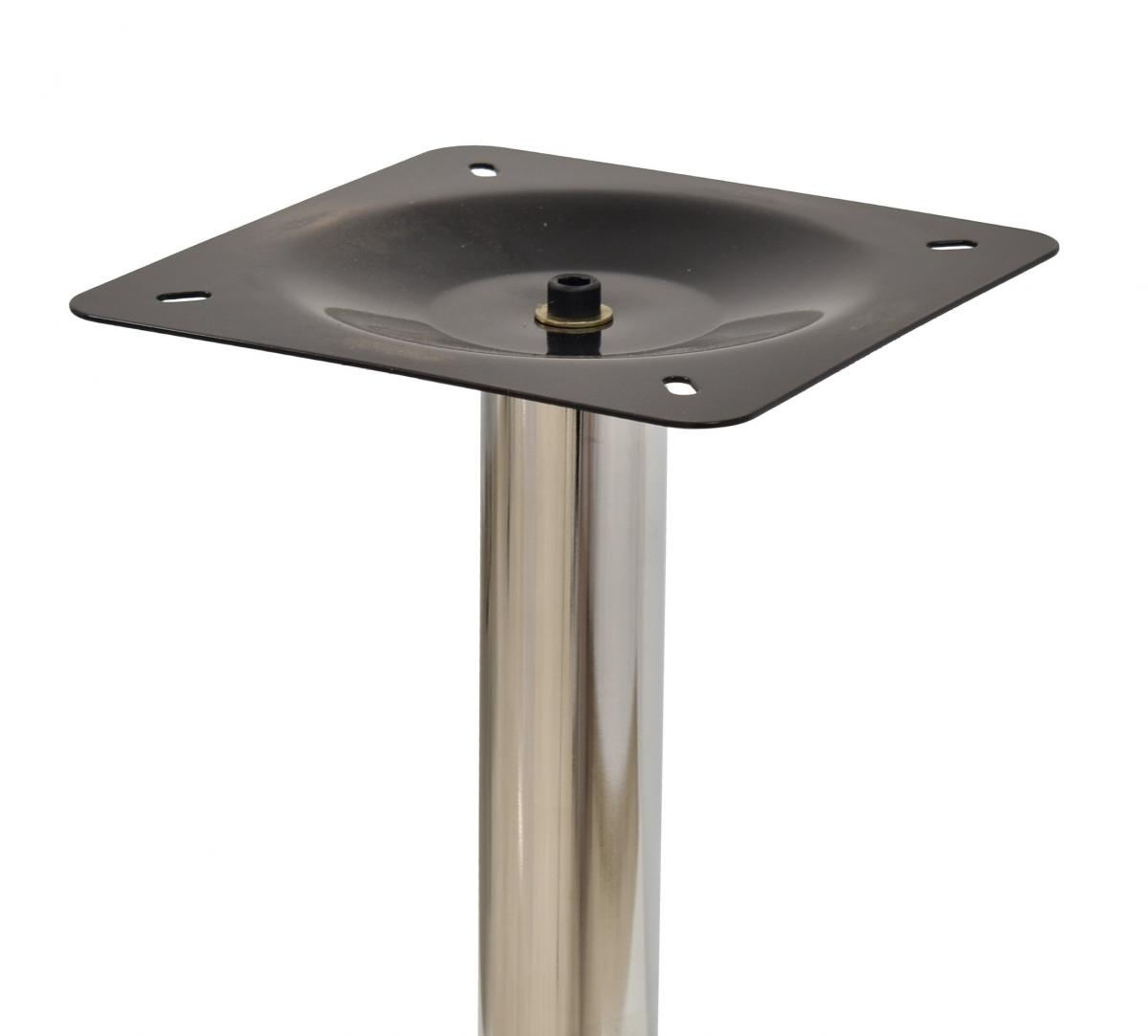 Base de mesa CRISS NEW, cromada, base 45 cms diámetro, altura 73 cms