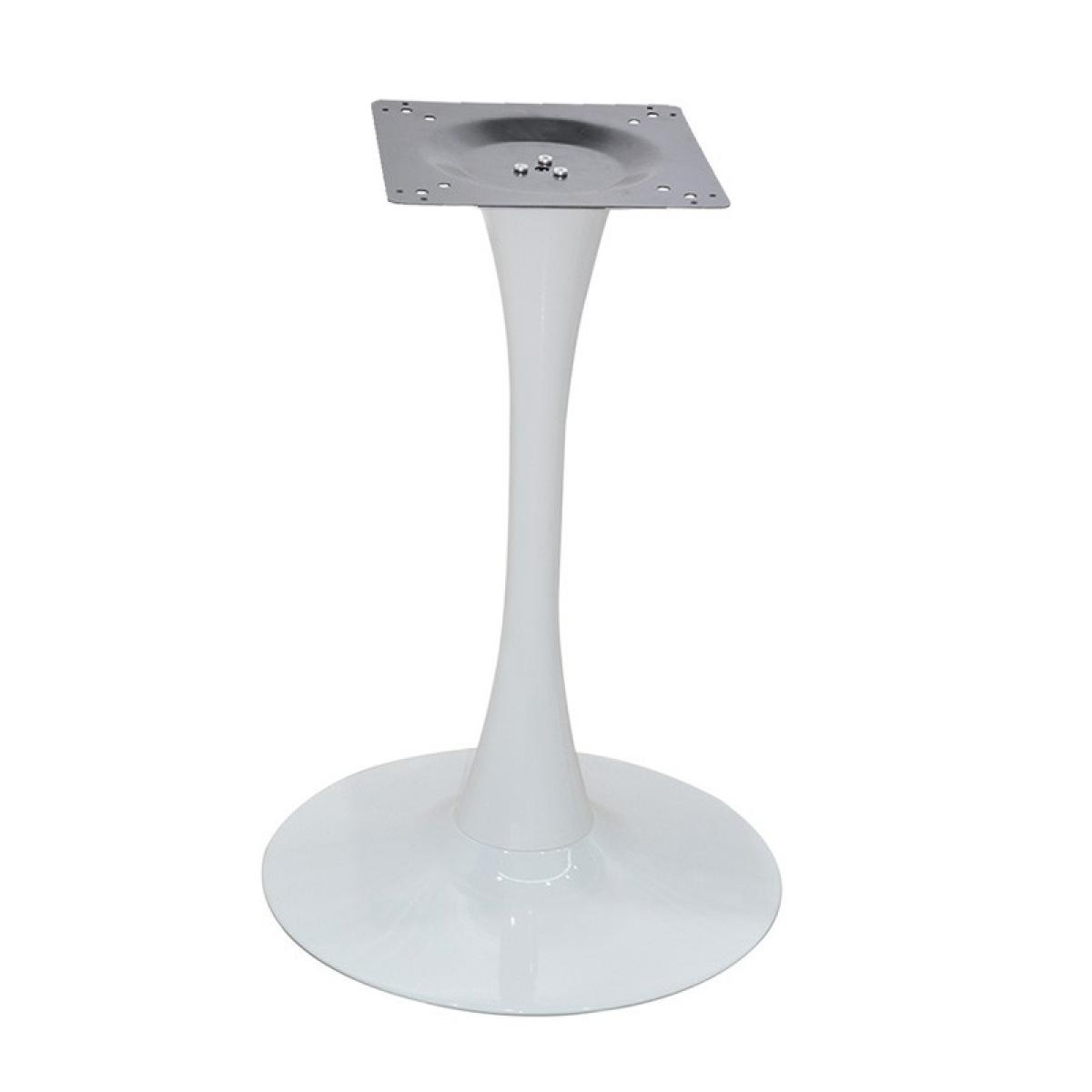 Base de mesa TULIP (SU), blanca, base de 50 cms de diámetro, altura 70 cms