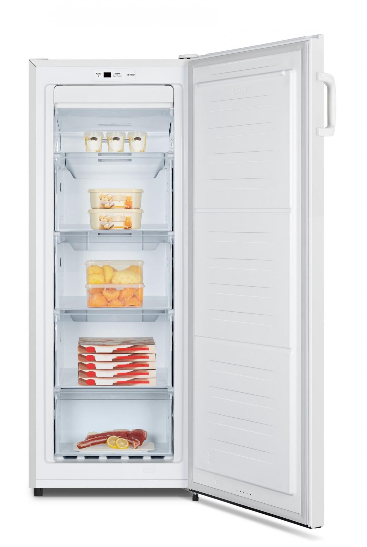 CONGELADOR VERTICAL HISENSE FV191N4AW2 143,4X55 NF E BCO. 155L