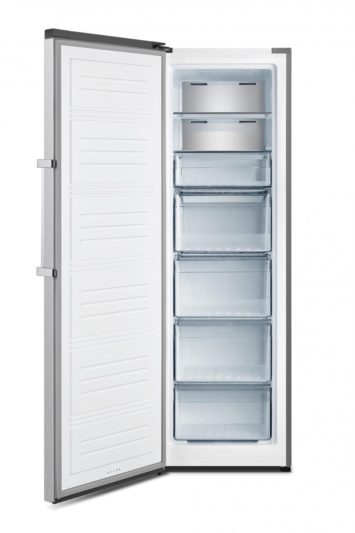 CONGELADOR VERTICAL HISENSE FV354N4BIE 185,5X59,5 NF E INOX 274L