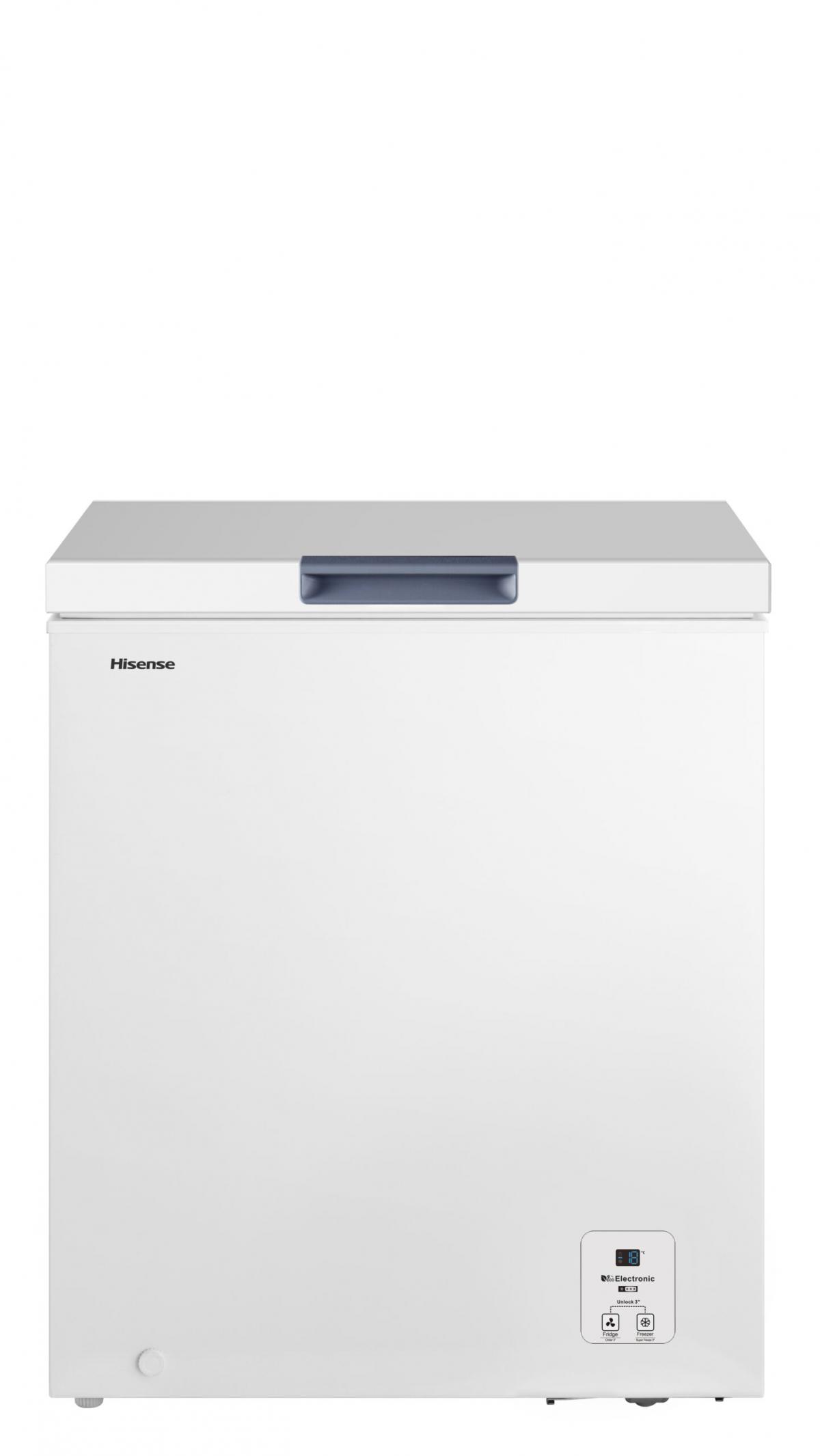 CONGELADOR HORIZONTAL HISENSE FT184D4AWYE 62,5X55,9 E BCO CONVERTIBLE 142L