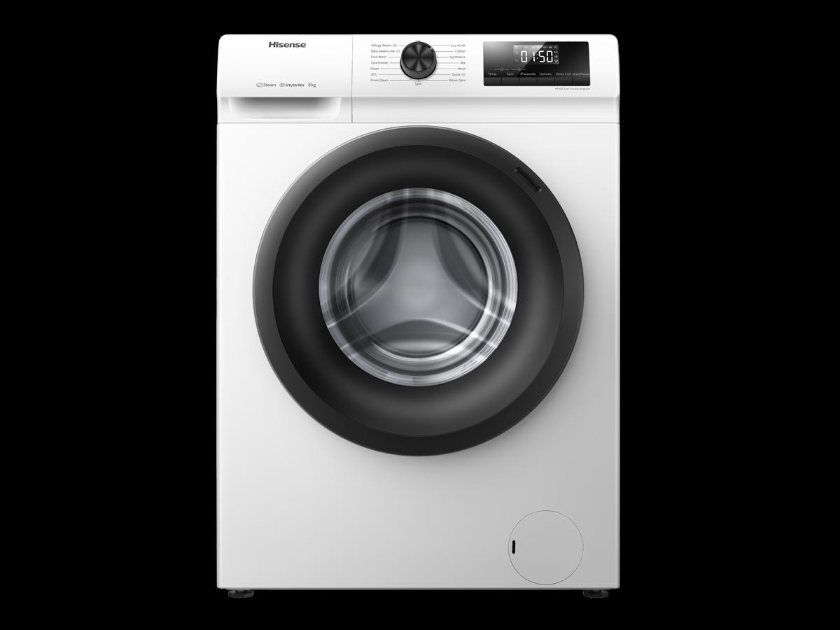 LAVADORA HISENSE WFQP8014EVM 8KG 1400RPM A INVERTER BCA