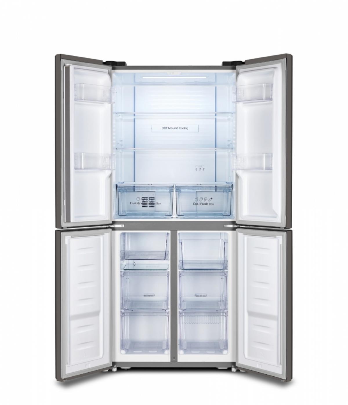 CROSS DOOR HISENSE RQ515N4AC2 182X80 A++ INOX 394L