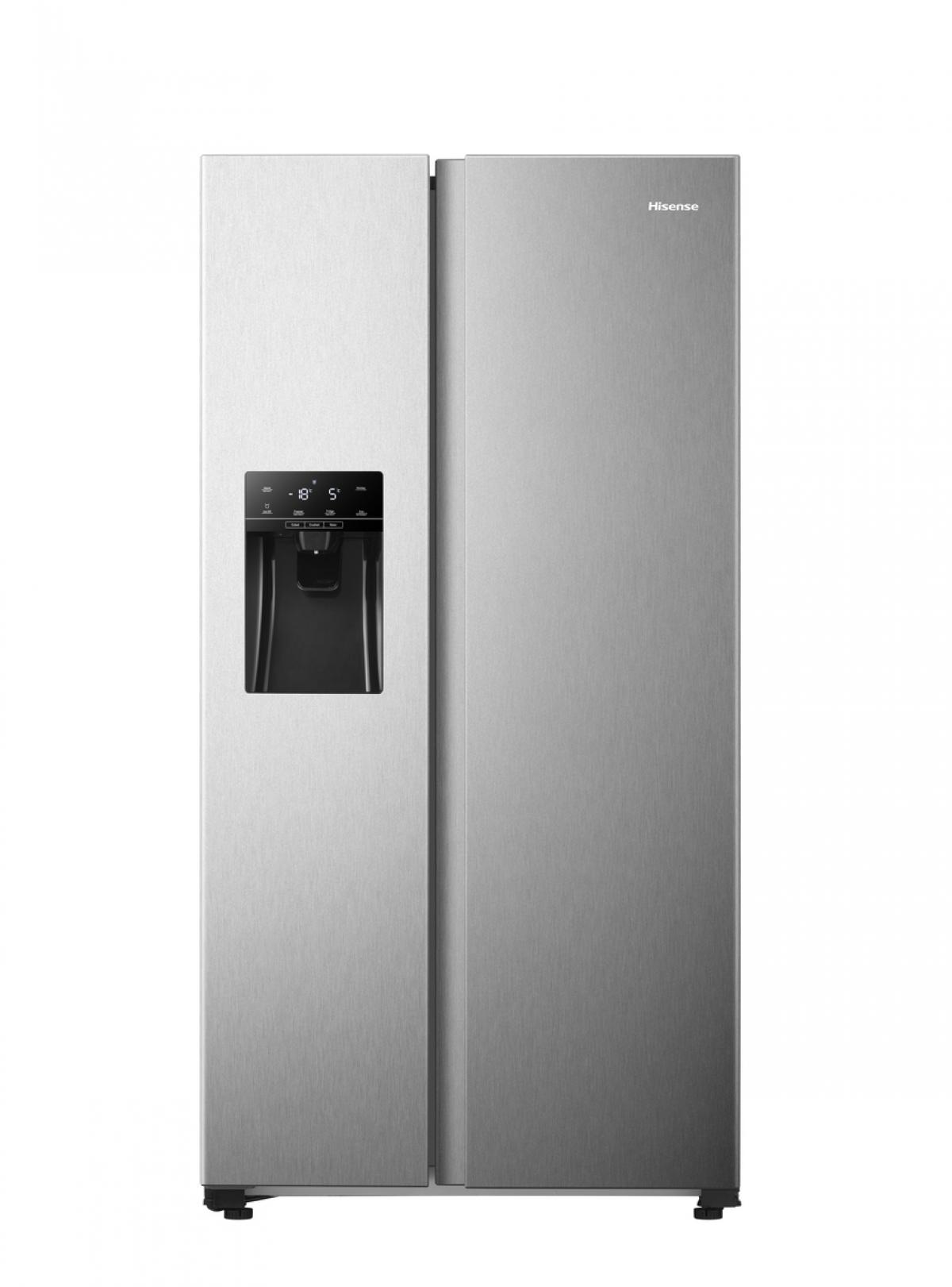 AMERICANO HISENSE RS650N4AC2 INOX 179,1x91 E 499L DISP.AGUA-HIELO
