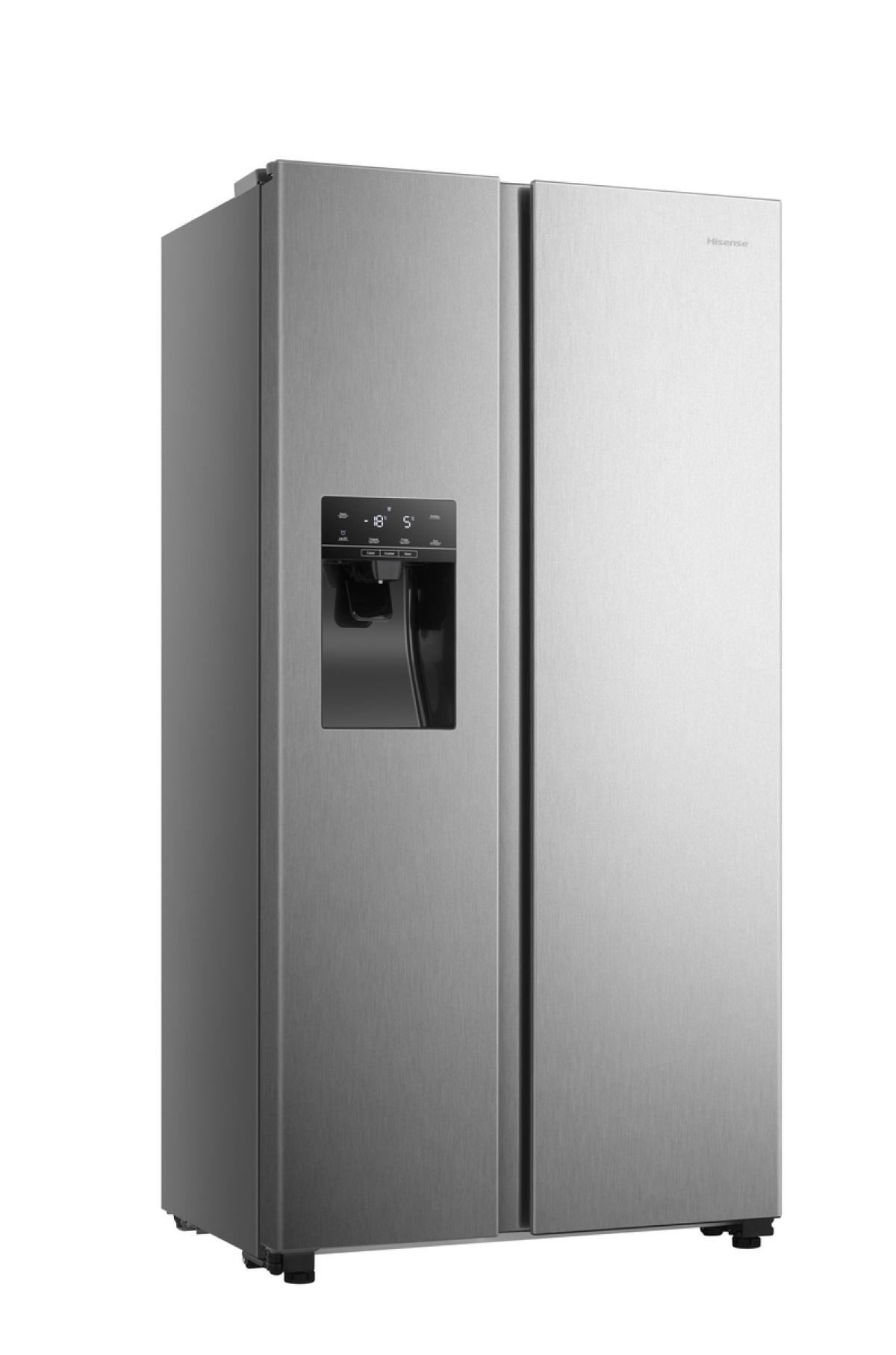 AMERICANO HISENSE RS650N4AC2 INOX 179,1x91 E 499L DISP.AGUA-HIELO