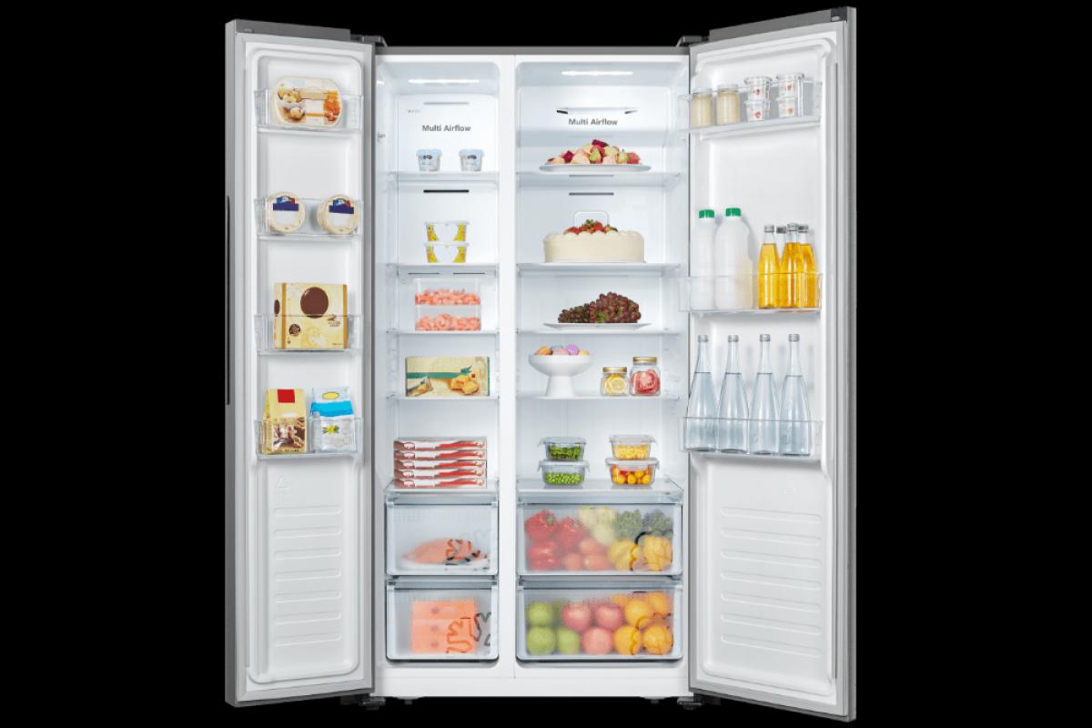 AMERICANO HISENSE RS677N4ACC 178,6X91 NF C INOX 519L DISP