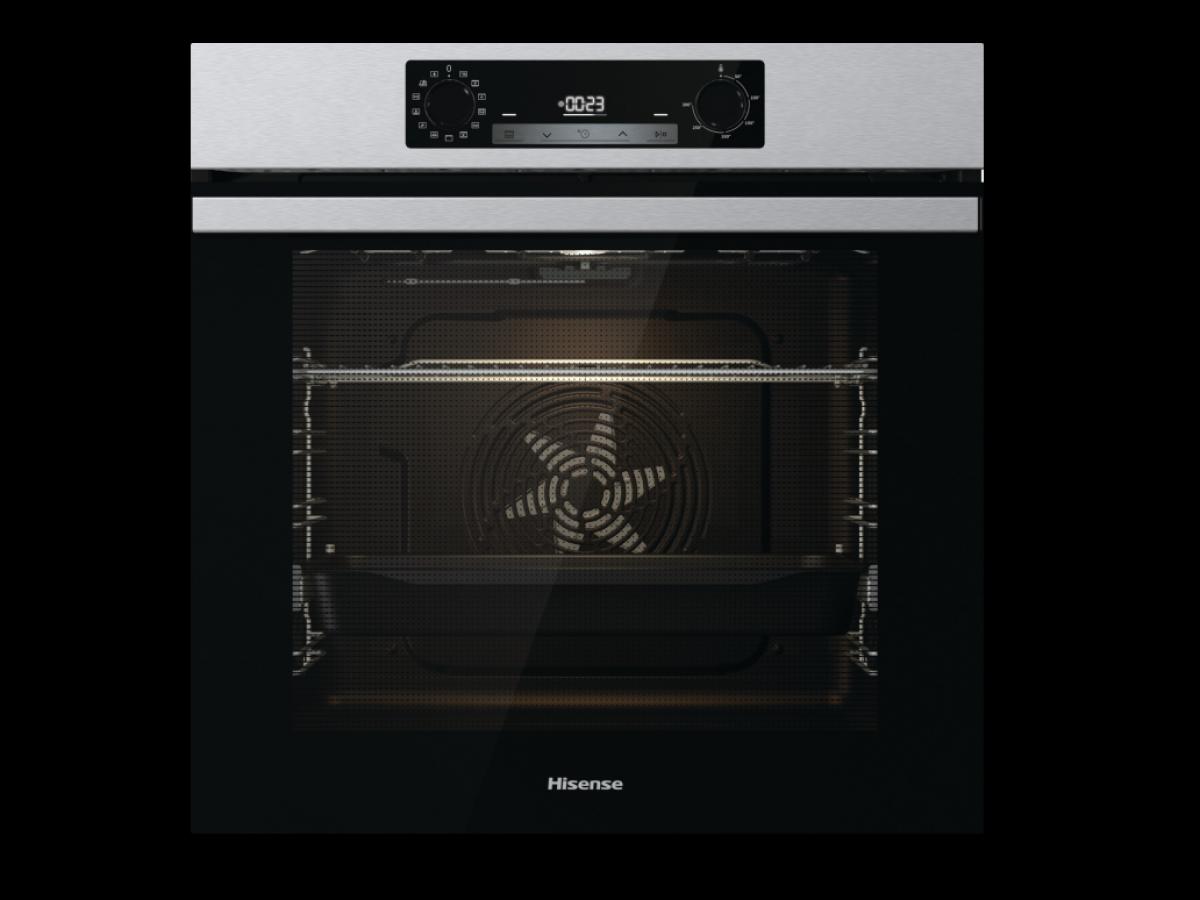 HORNO ENCASTRE HISENSE BI64211AX MULTI. INOX A 77L HIDRO