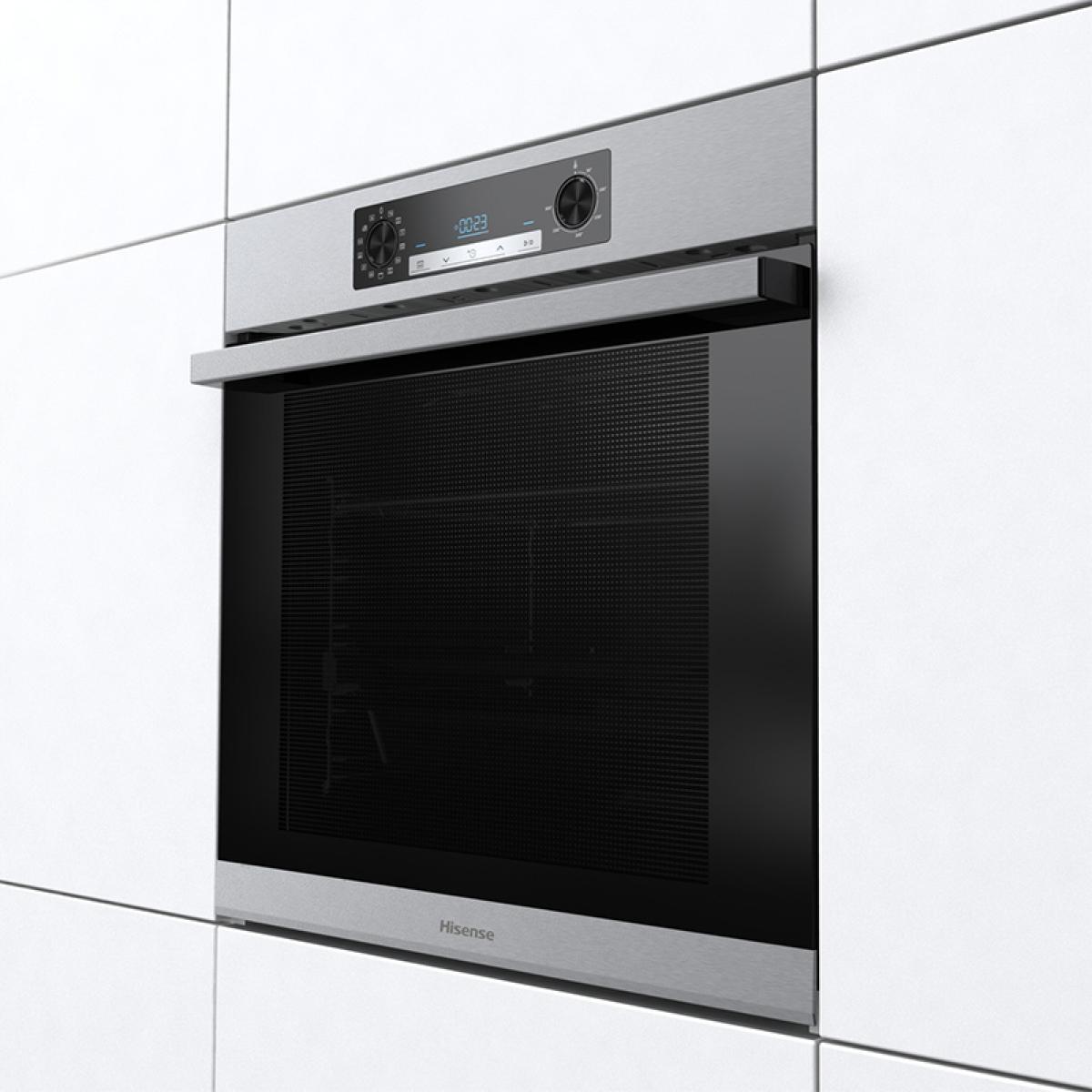 HORNO HISENSE BSA65226AX MULT.13 A C-VAPOR HIDRO GUIA.TELESC. 77L INOX