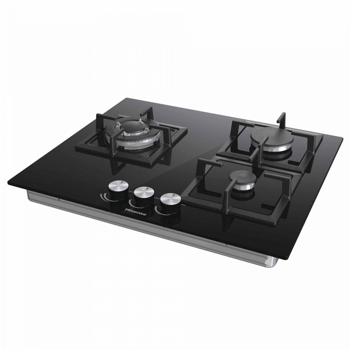 PLACA GAS HISENSE GG633B  3F 58CM C-WOK CRIST.NGO