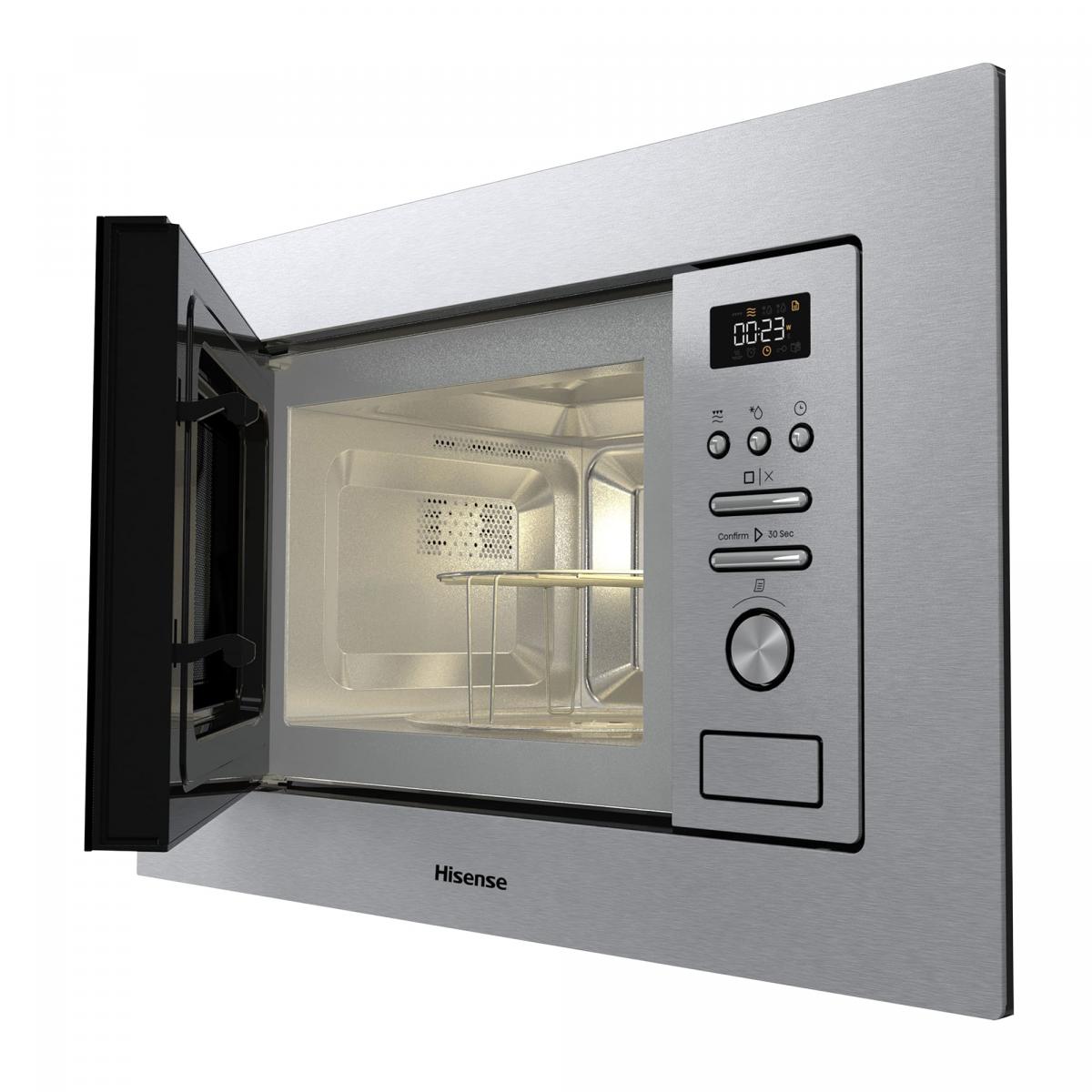 MICROONDAS INT. HISENSE BIM320G41X 20L C-GRILL 15F.HIDRO INOX