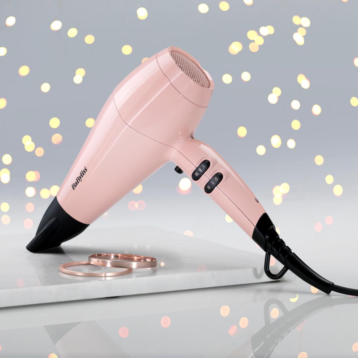SECADOR BABYLISS 5337PRE MOTOR DC 2200W ROSA