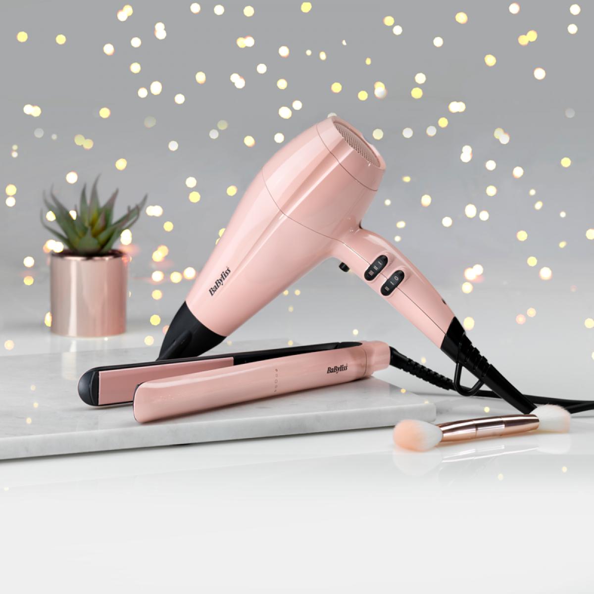 SECADOR BABYLISS 5337PRE MOTOR DC 2200W ROSA